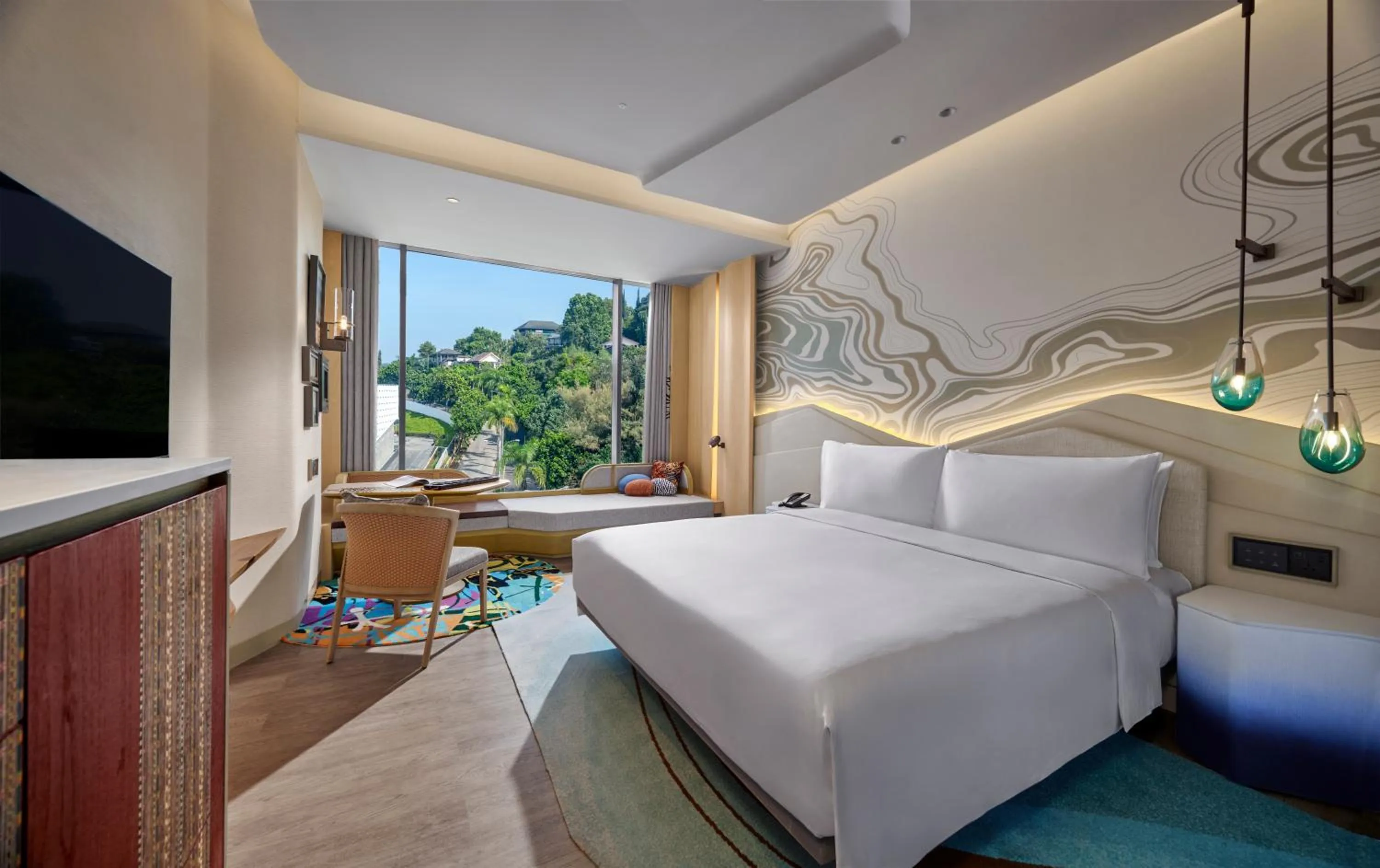 Bed in Hotel Indigo Bandung Dago Pakar by IHG