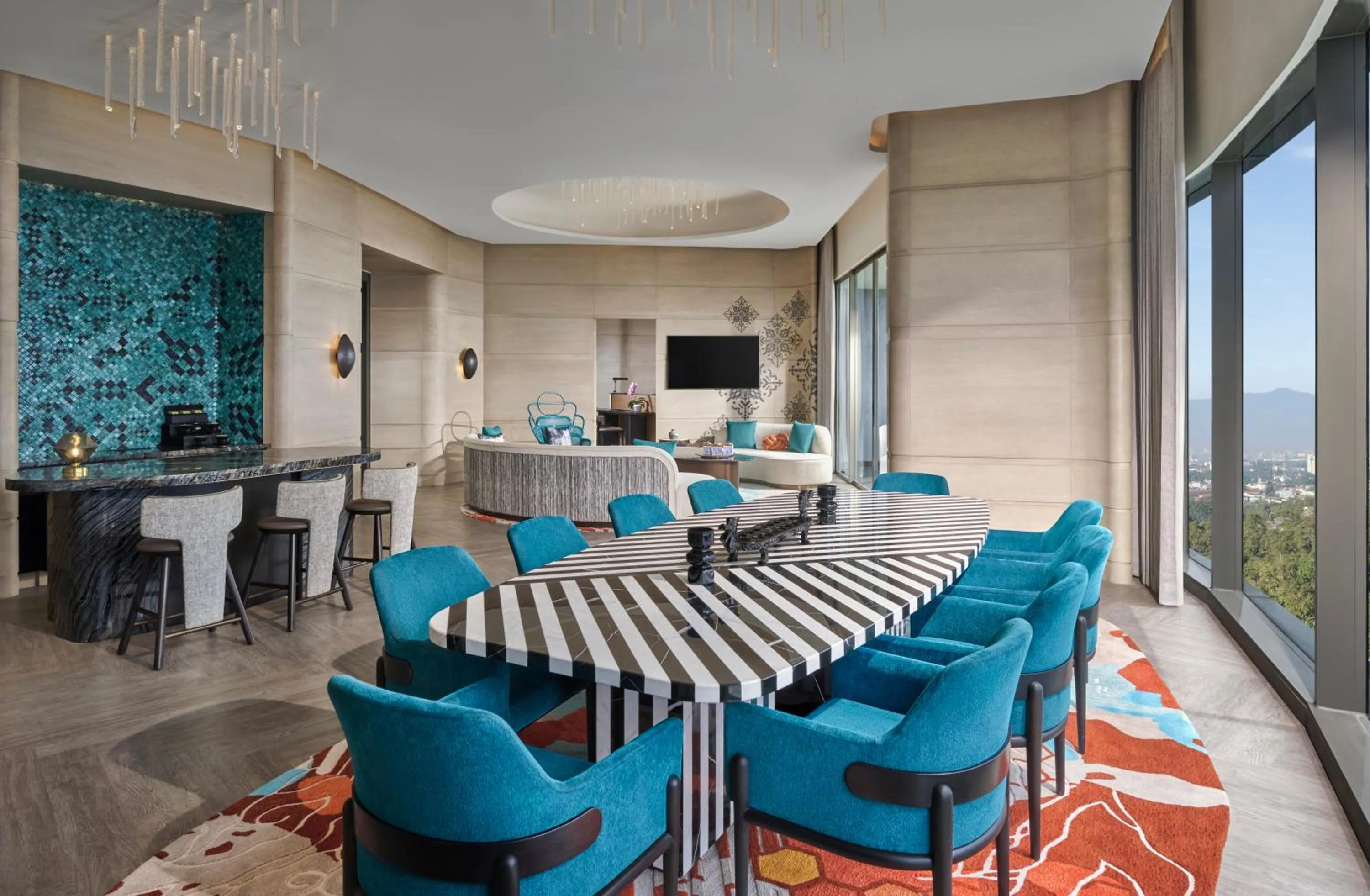 Dining area in Hotel Indigo Bandung Dago Pakar by IHG