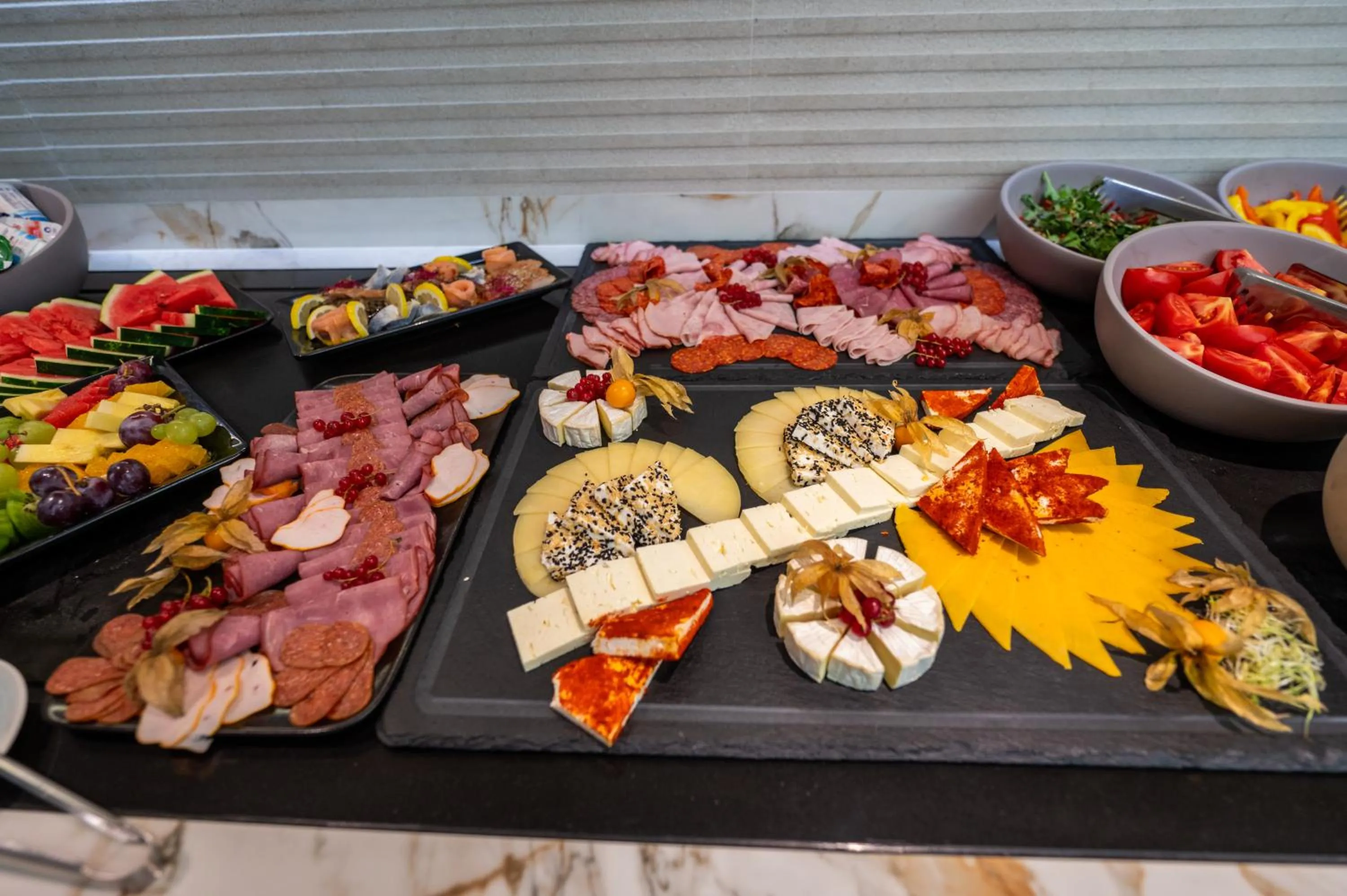 Buffet breakfast in Crowne Plaza Constanta - Mamaia Beach by IHG