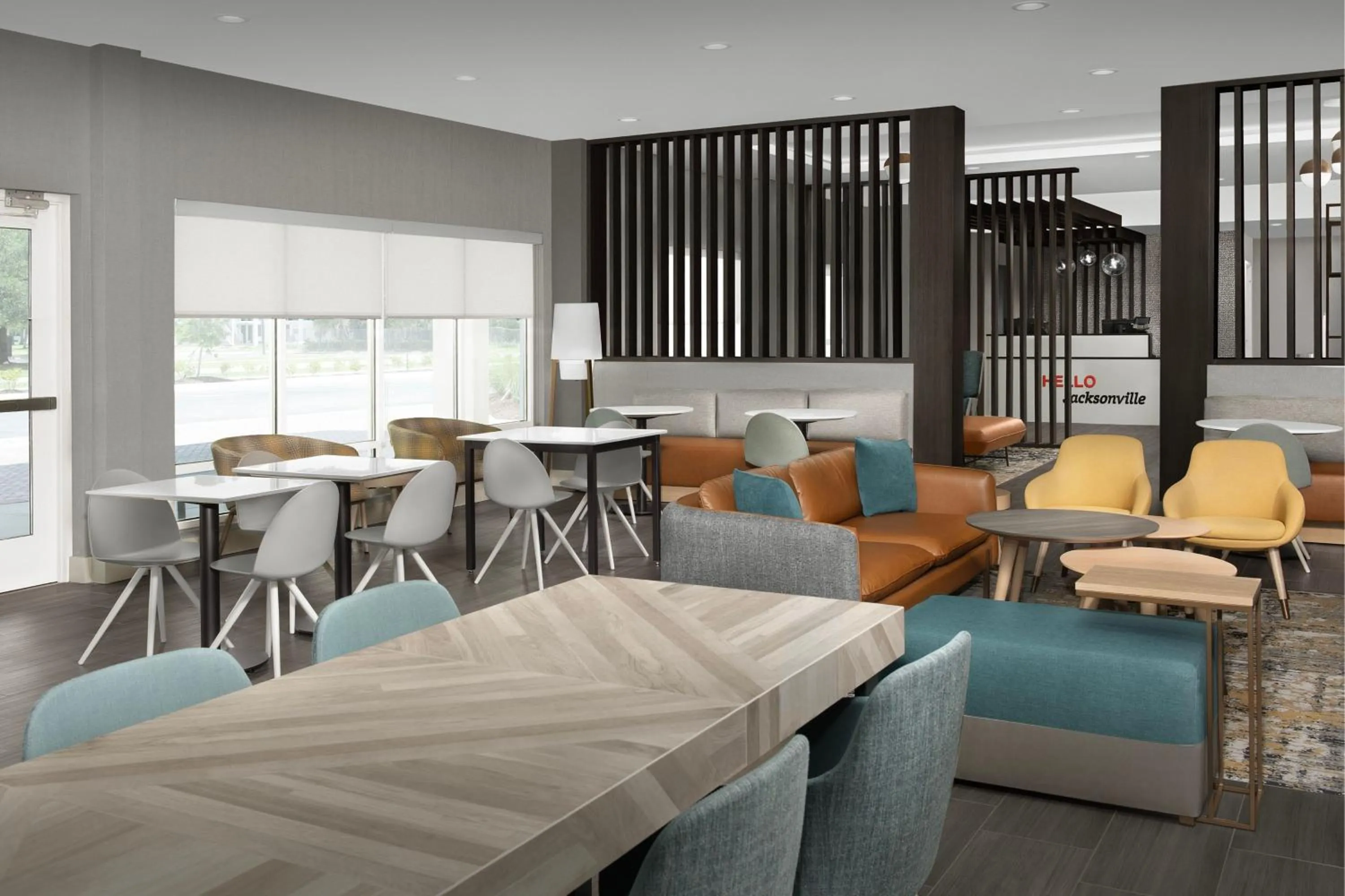 Restaurant/places to eat in TownePlace Suites Jacksonville Airport