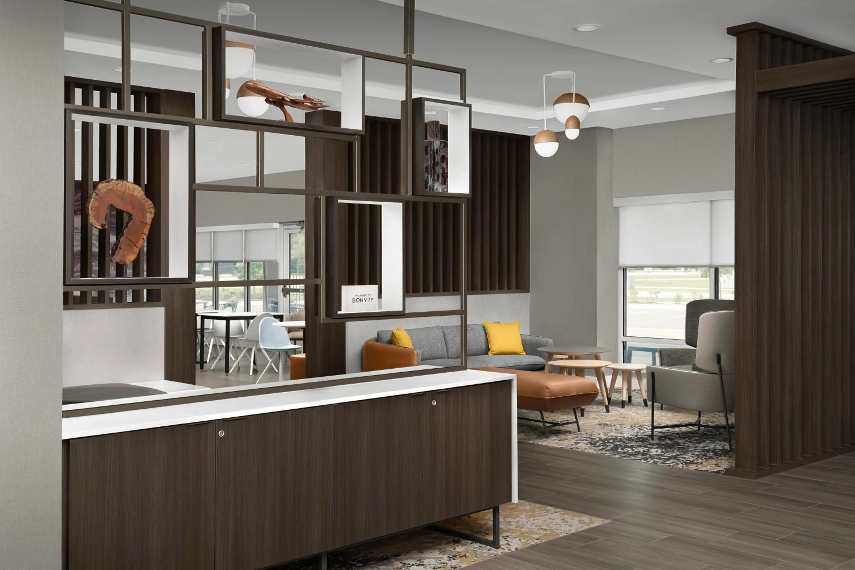 Lobby or reception in TownePlace Suites Jacksonville Airport