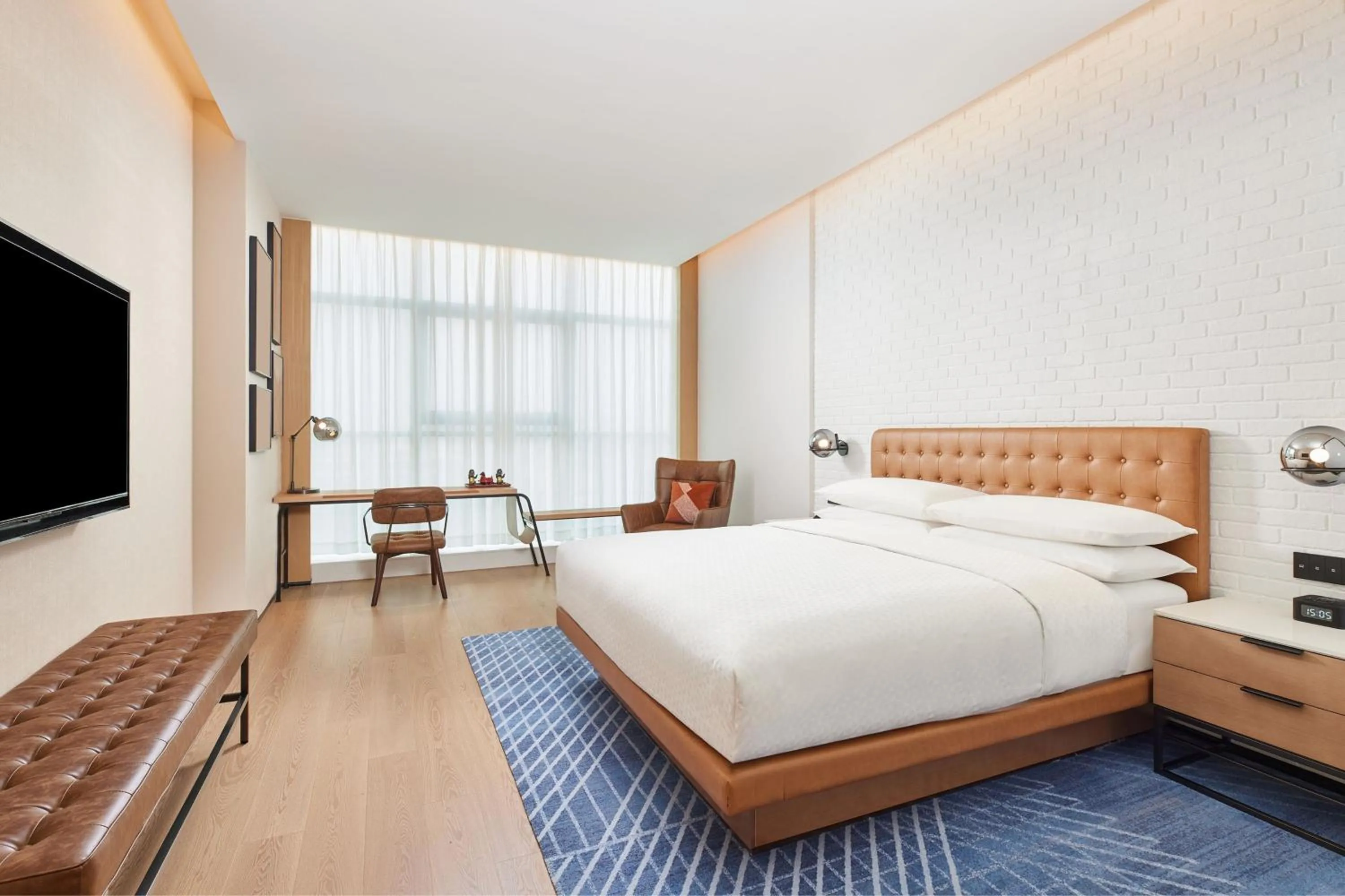 Photo of the whole room, Bed in Four Points by Sheraton Xi’an High-Tech Zone