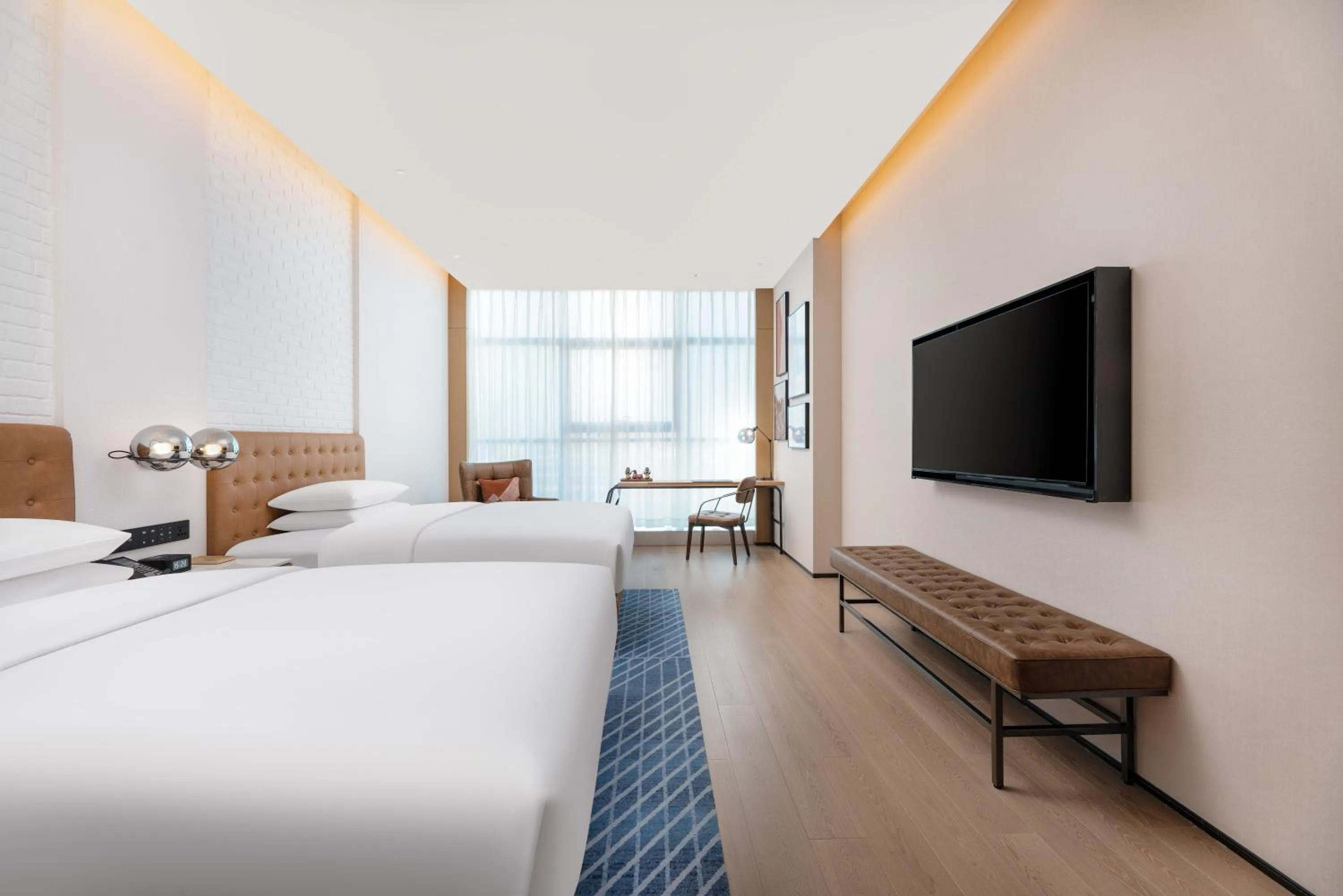 Bed in Four Points by Sheraton Xi’an High-Tech Zone