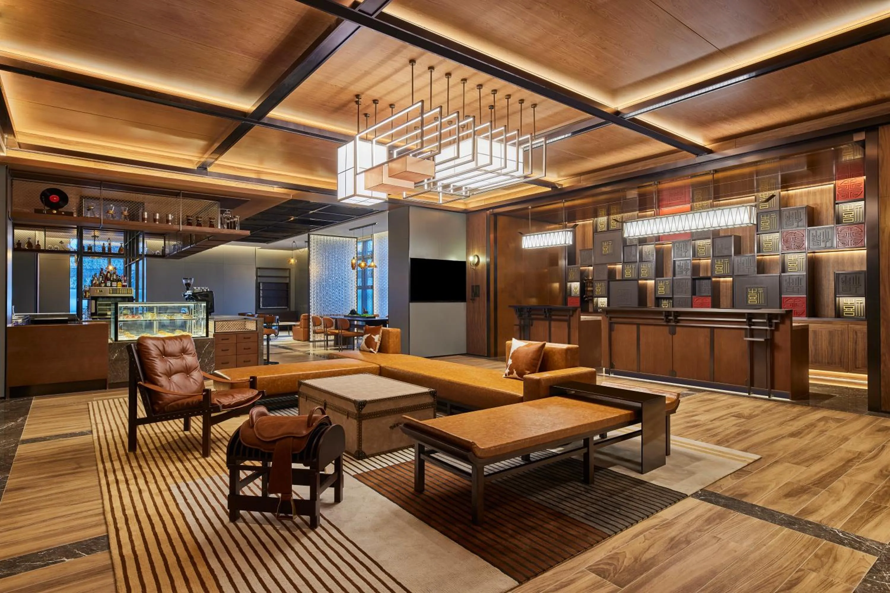 Lounge or bar in Four Points by Sheraton Xi’an High-Tech Zone