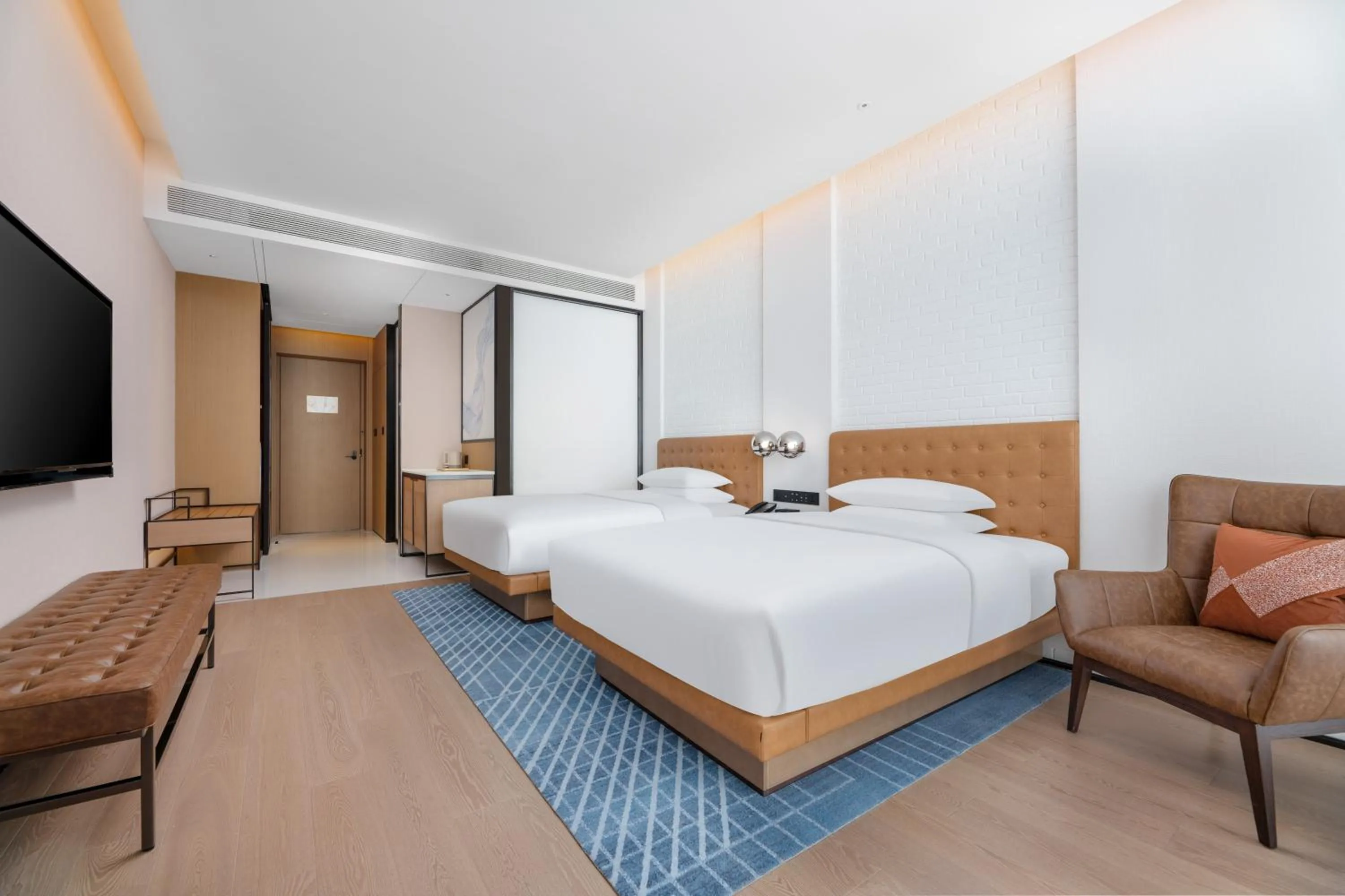 Bed in Four Points by Sheraton Xi’an High-Tech Zone