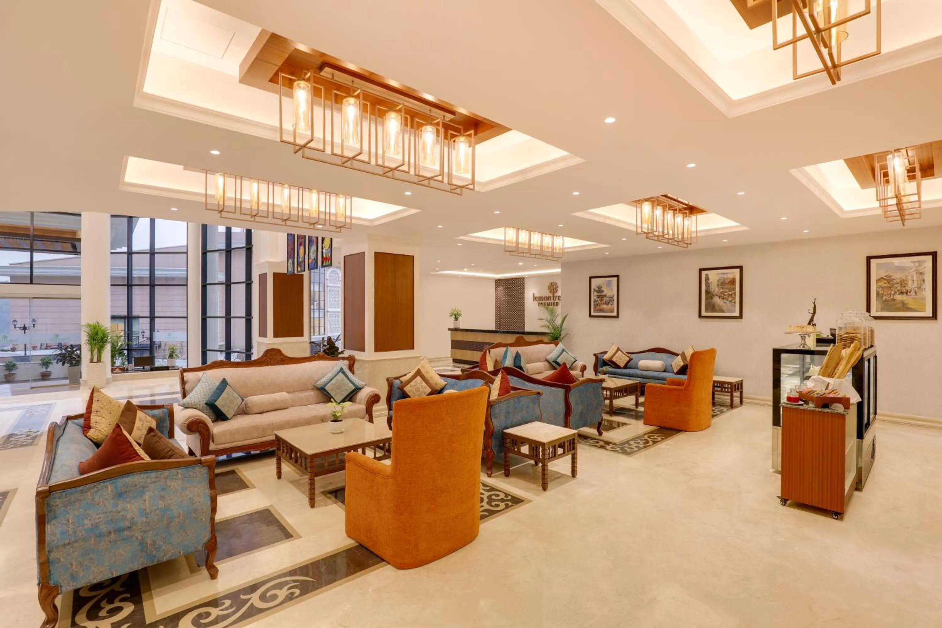 Lobby or reception in Lemon Tree Premier Budhanilkantha Kathmandu, Nepal