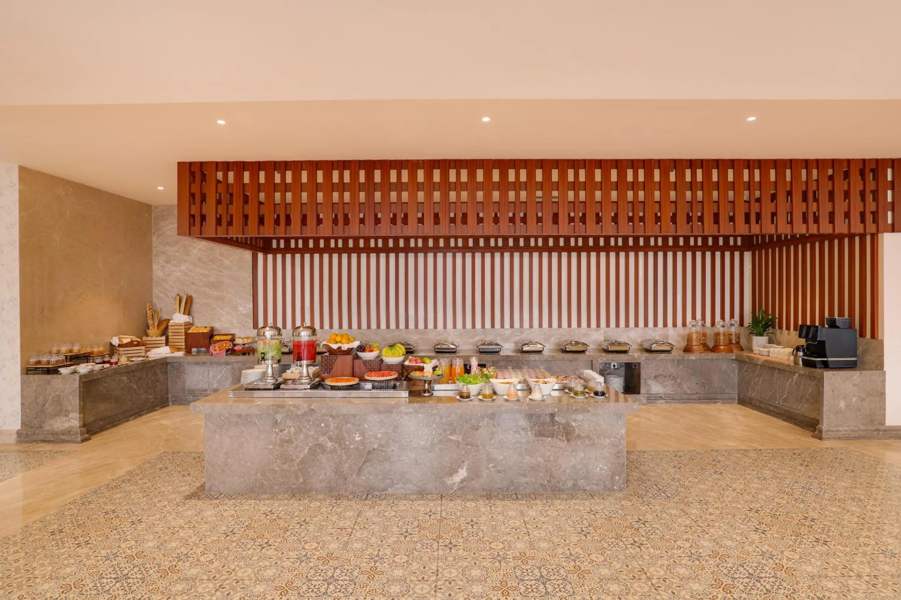 Buffet breakfast in Lemon Tree Premier Budhanilkantha Kathmandu, Nepal