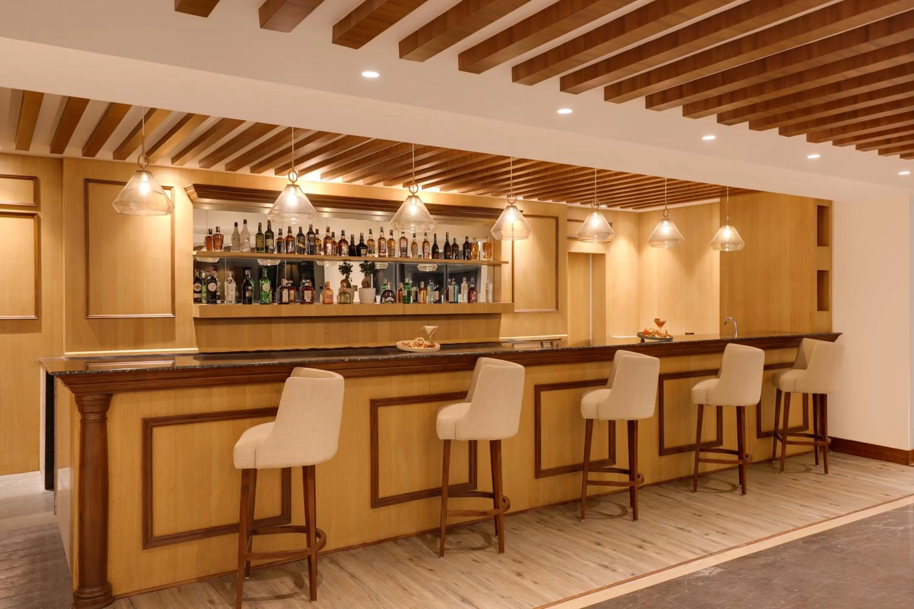 Lounge or bar in Lemon Tree Premier Budhanilkantha Kathmandu, Nepal