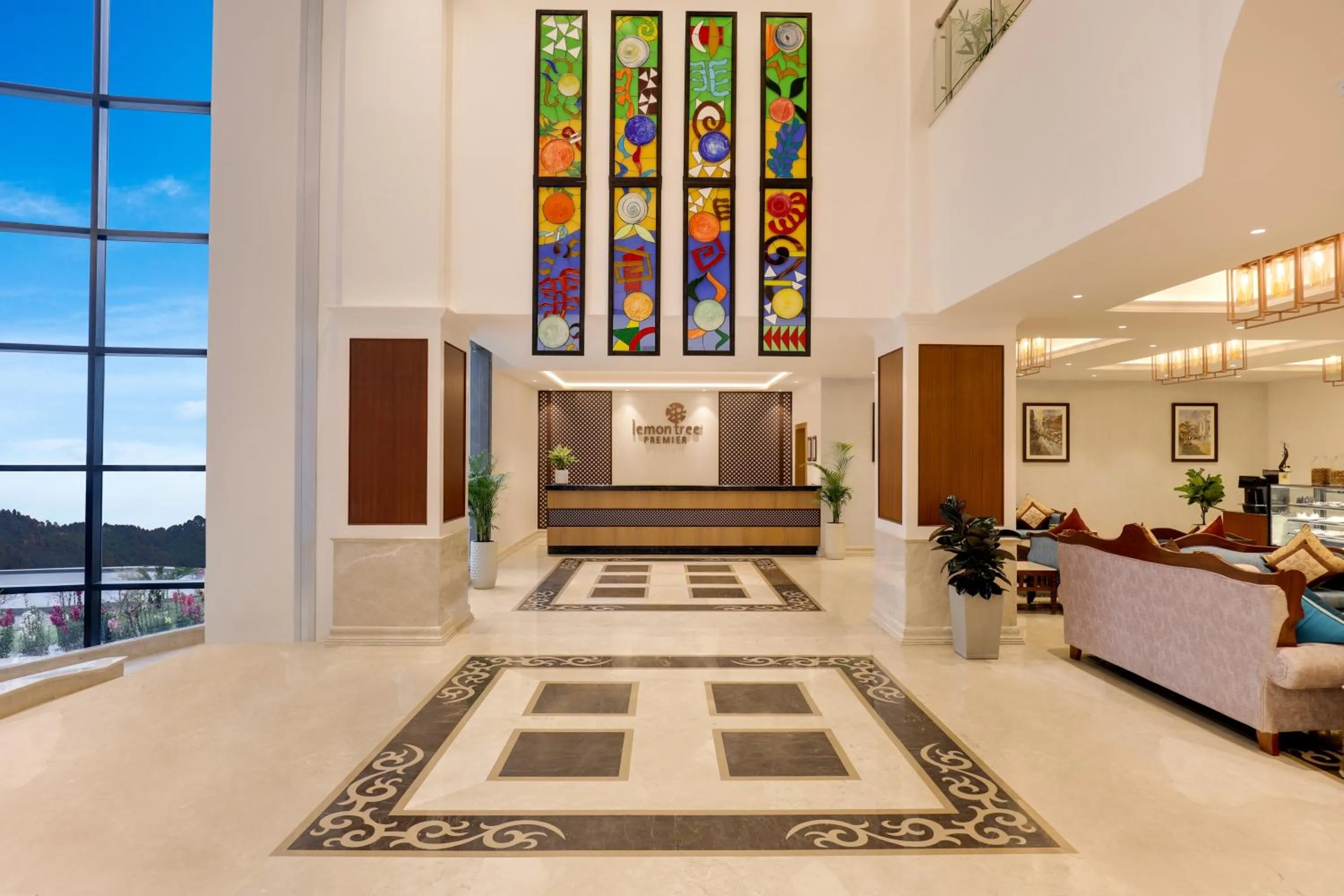 Lobby or reception in Lemon Tree Premier Budhanilkantha Kathmandu, Nepal