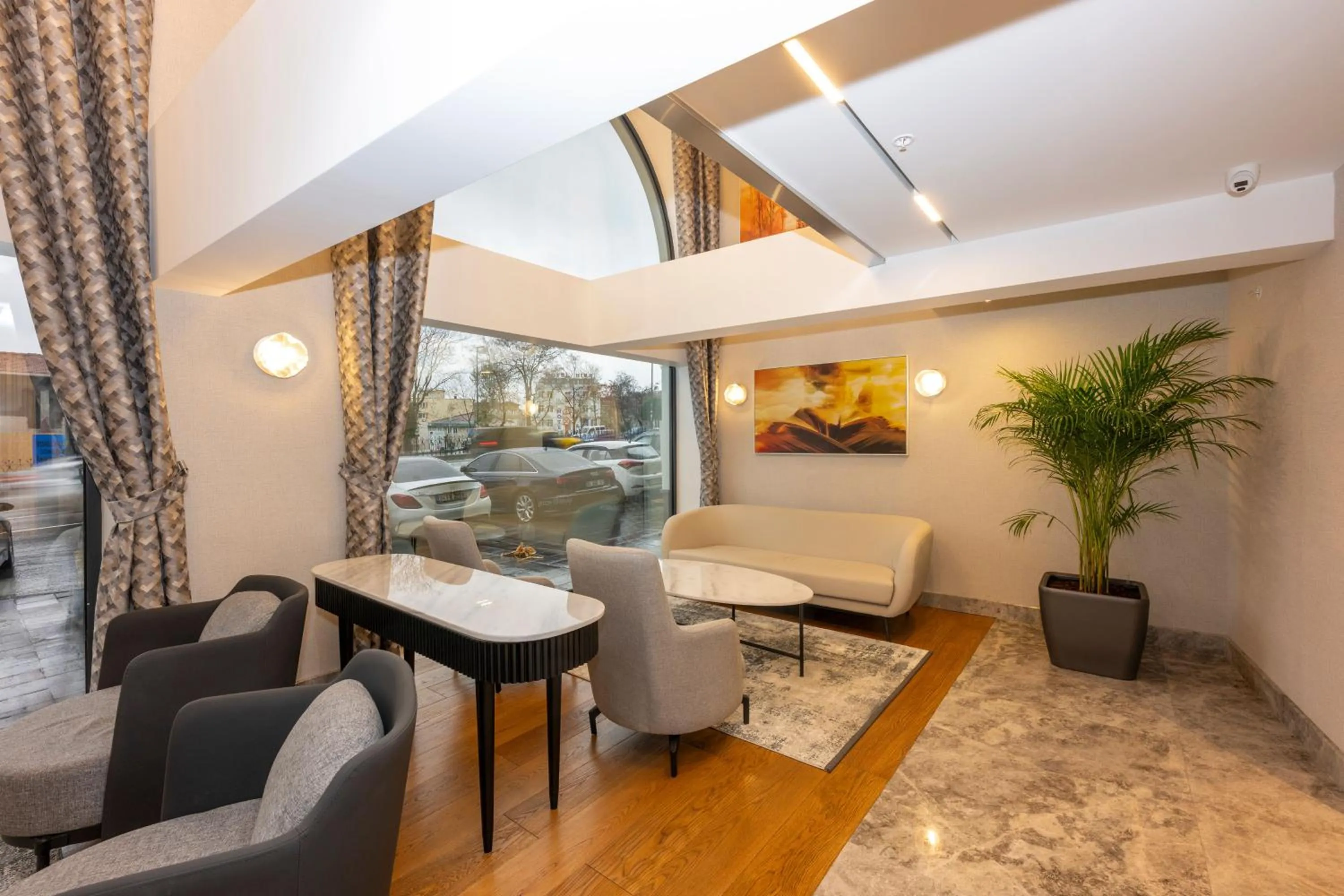 Lobby or reception in Baver Hotel