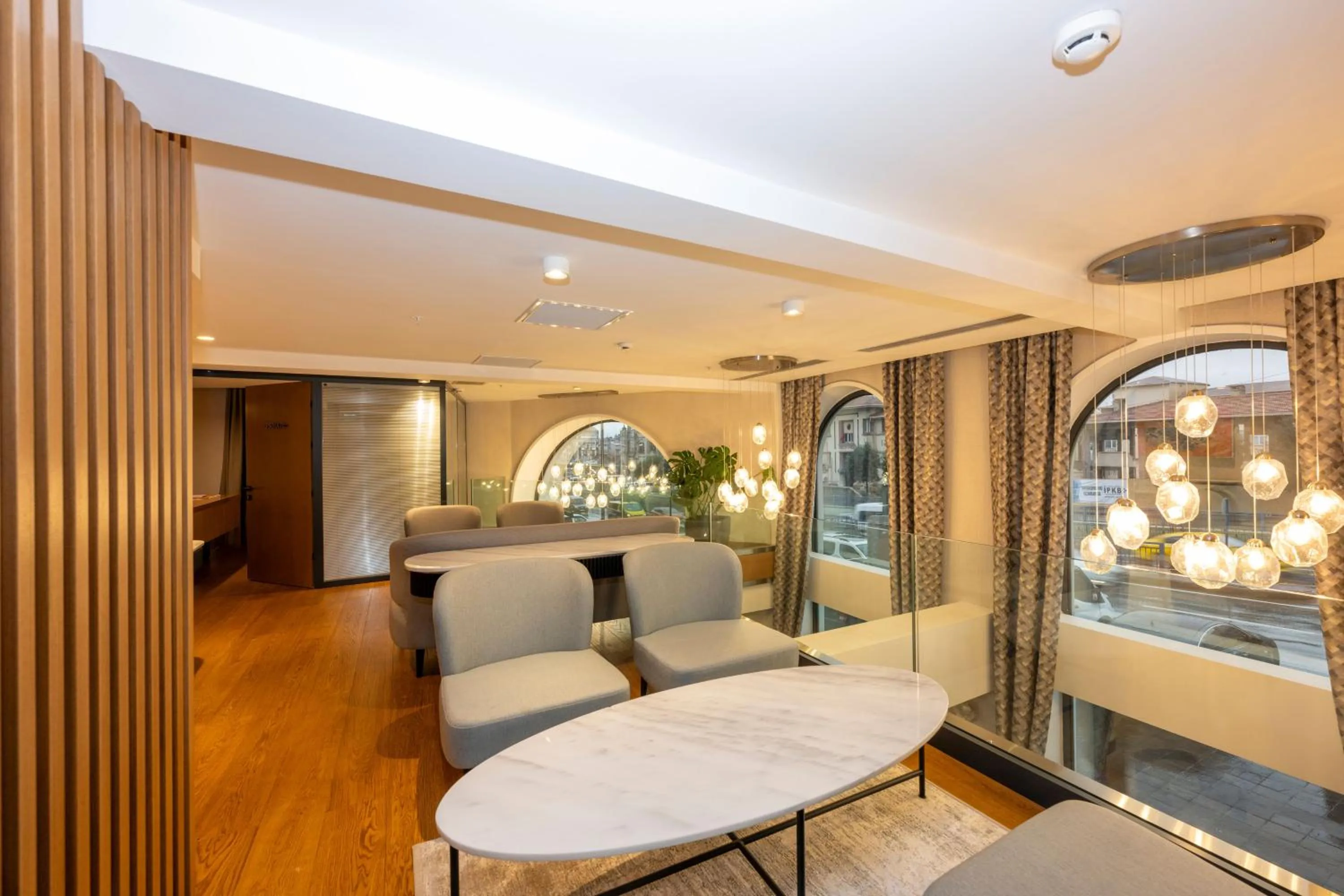 Seating area in Baver Hotel