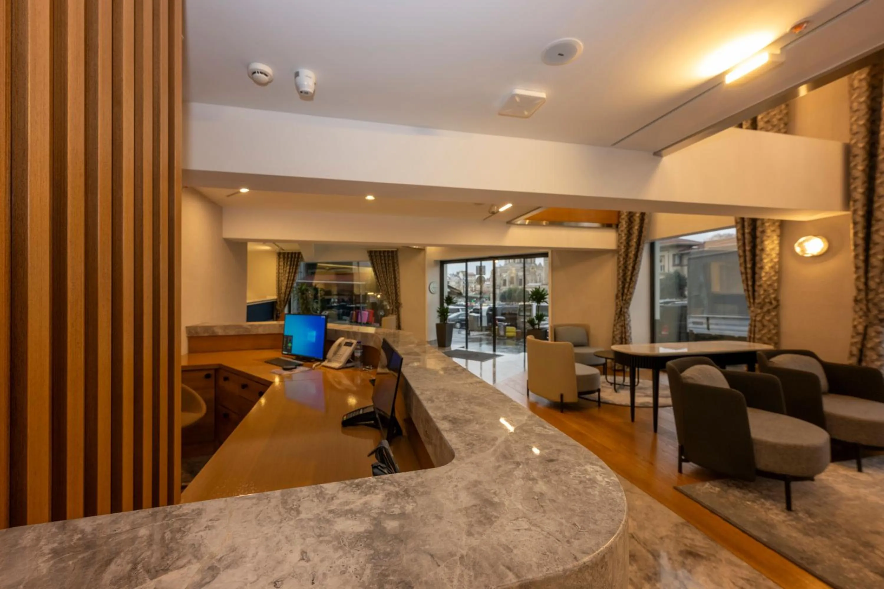 Lobby or reception in Baver Hotel