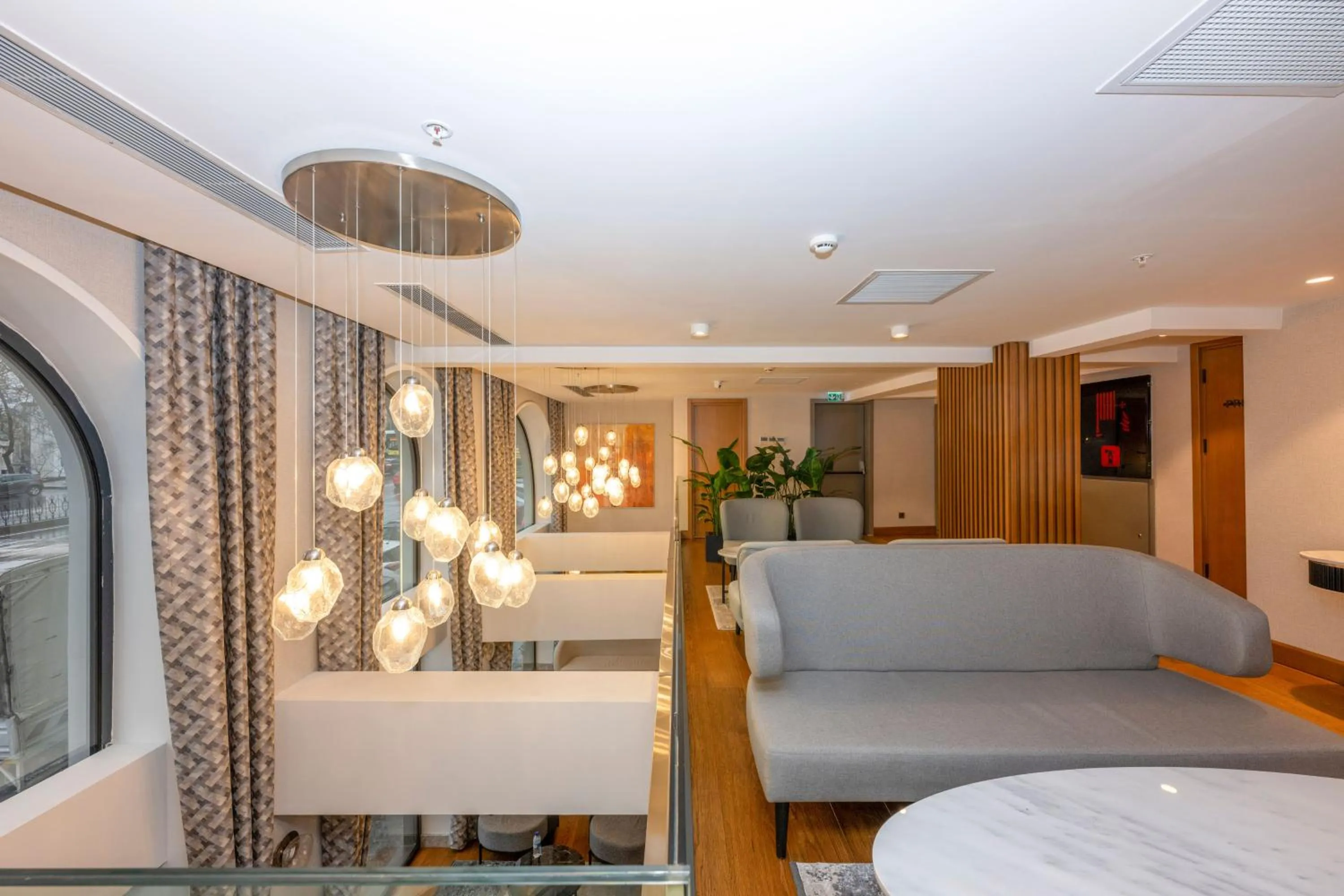 Seating area in Baver Hotel