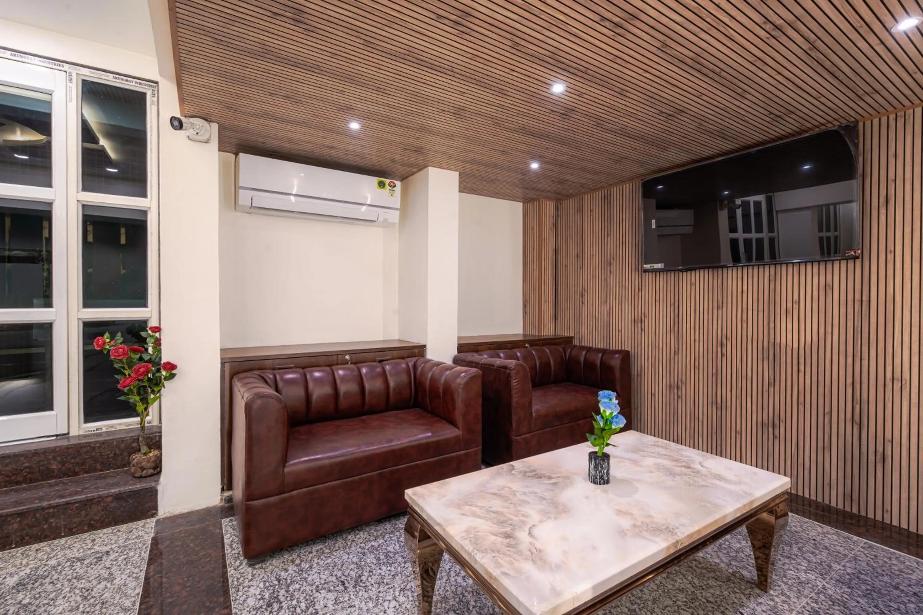 Seating area in Treebo A1 Residency, Hingna T Point