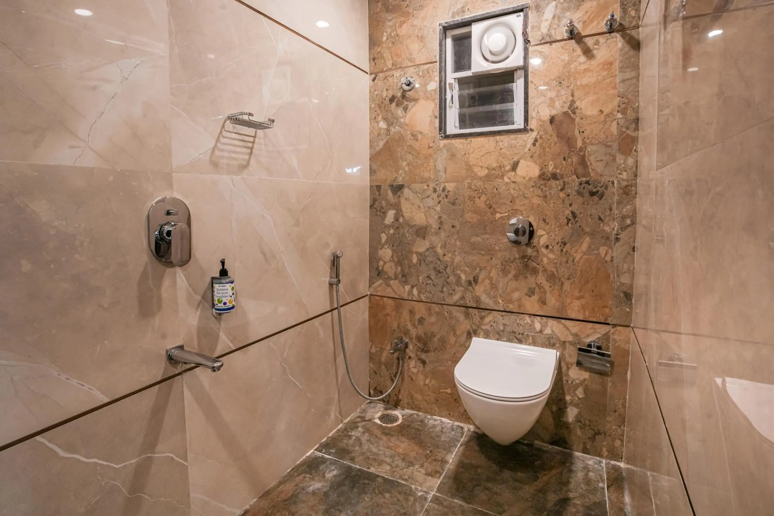 Bathroom in Treebo A1 Residency, Hingna T Point