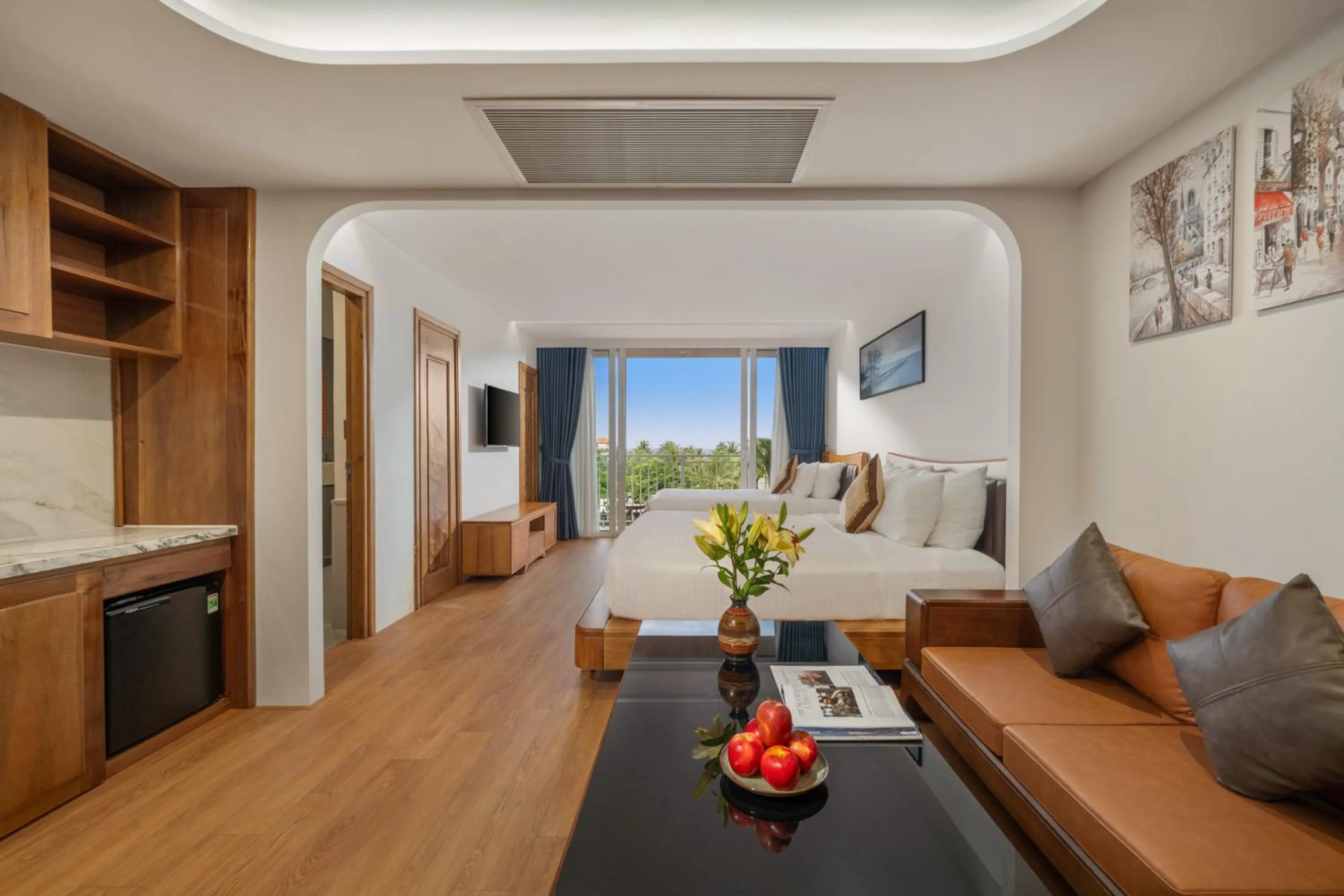 Bed in Mixay Boutique Hotel Da Nang