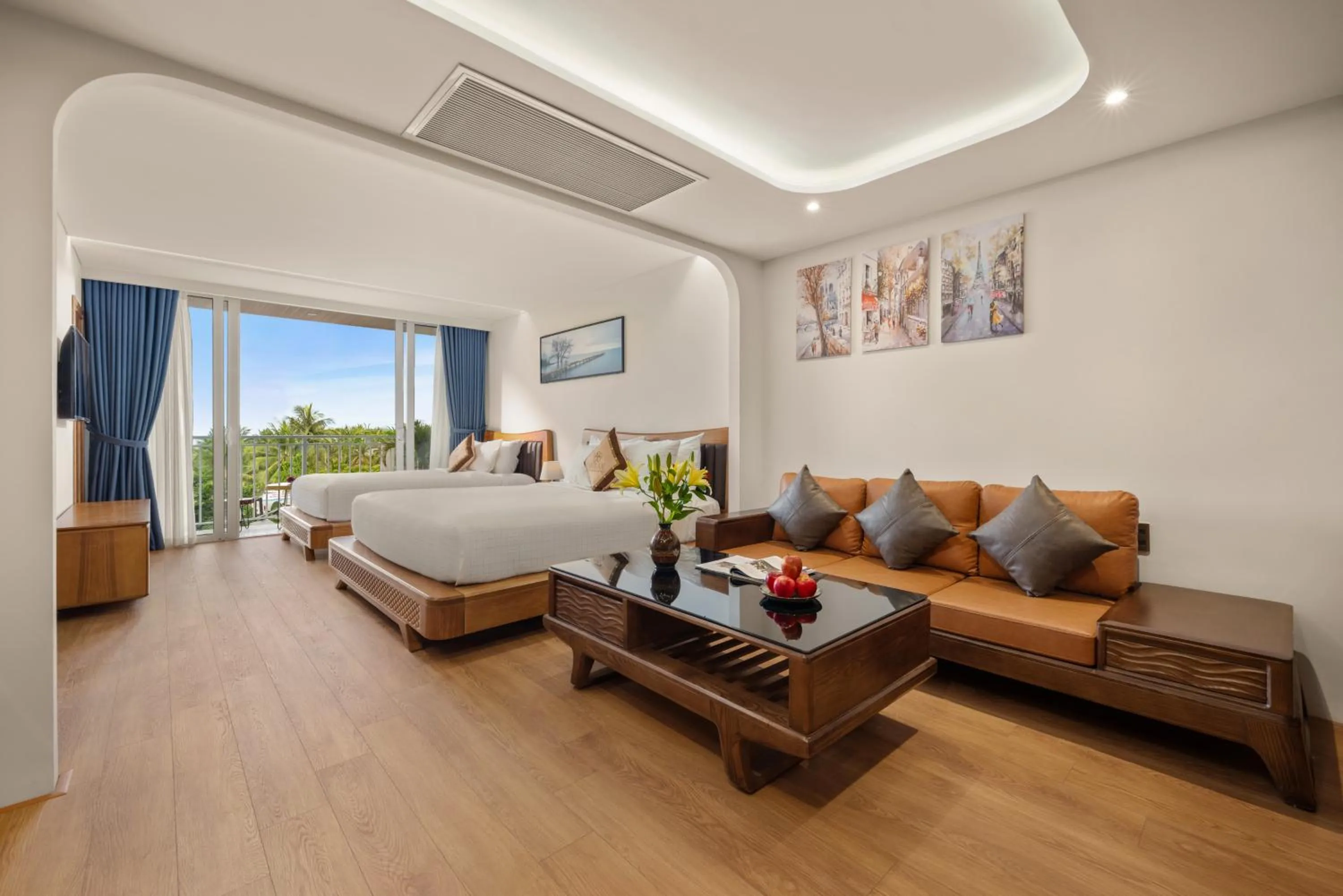 Bed in Mixay Boutique Hotel Da Nang