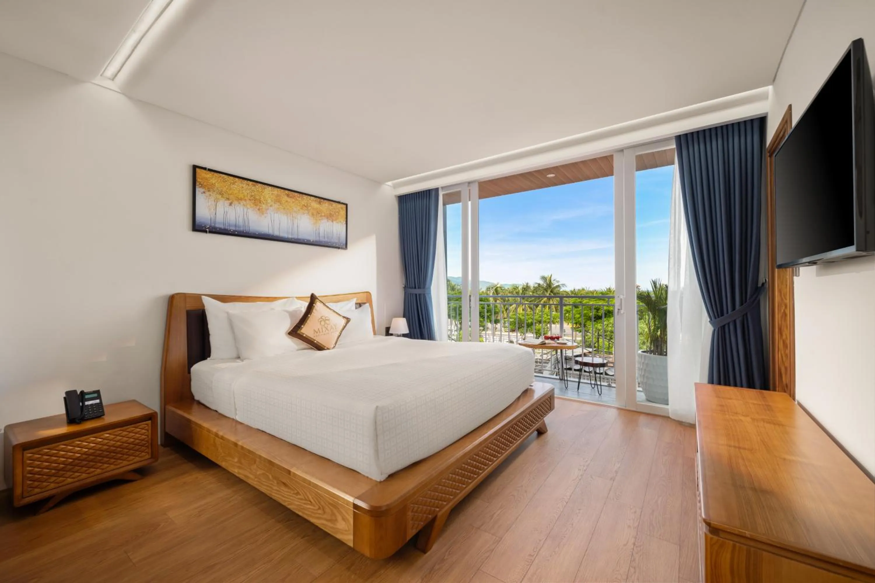 Bed in Mixay Boutique Hotel Da Nang