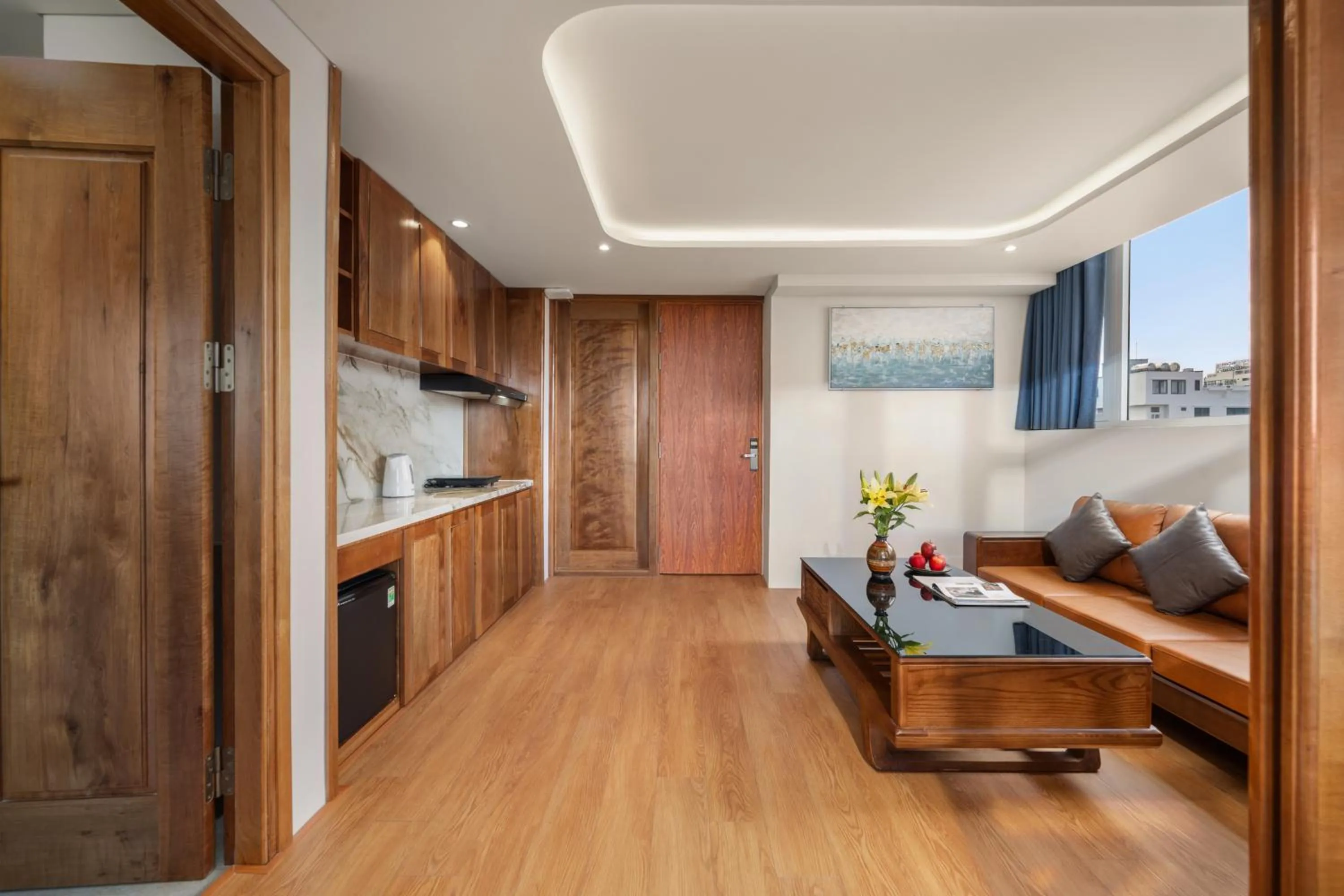 Kitchen or kitchenette in Mixay Boutique Hotel Da Nang