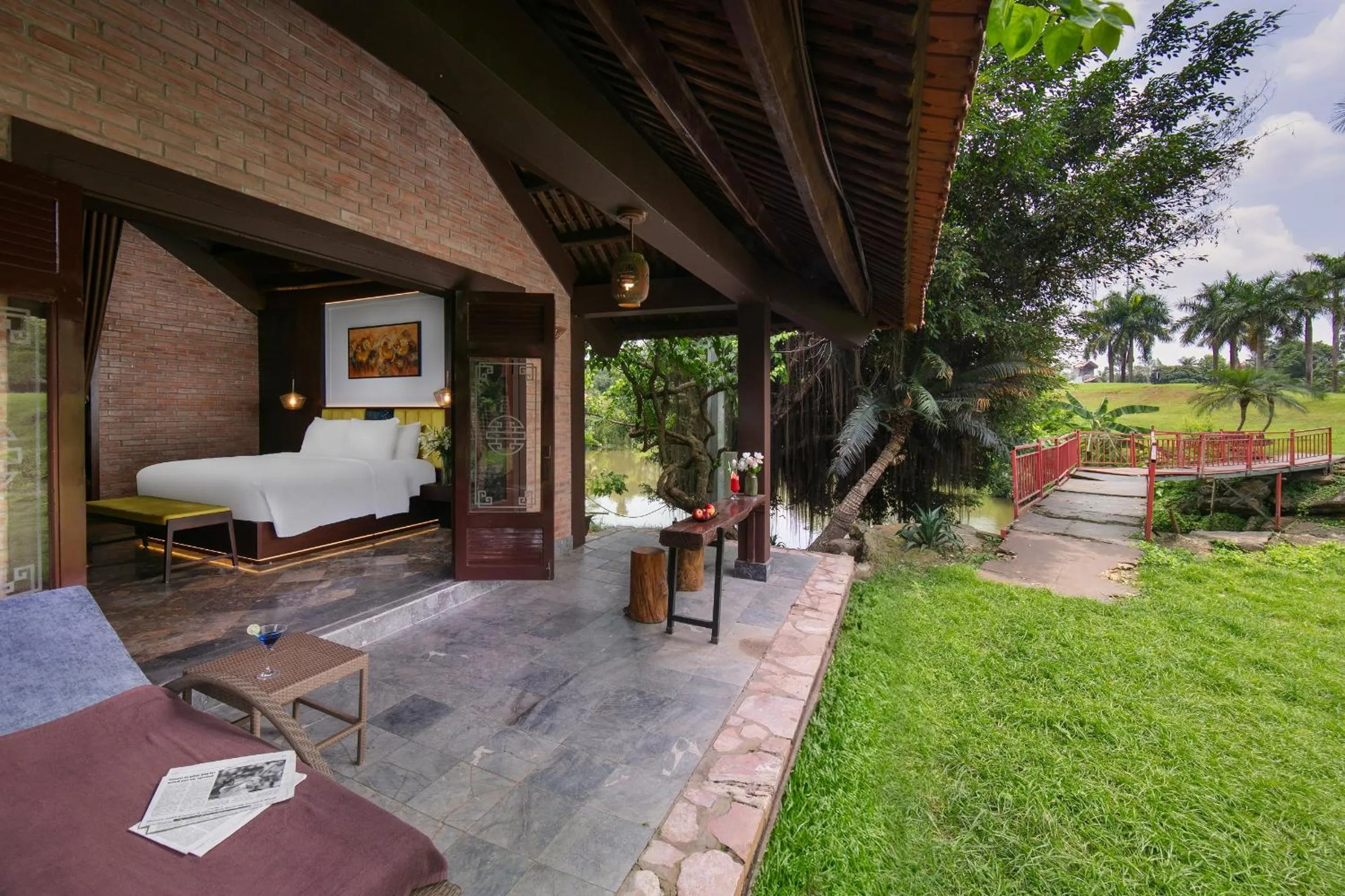 Patio in Asean Resort - Shiki Onsen & Spa