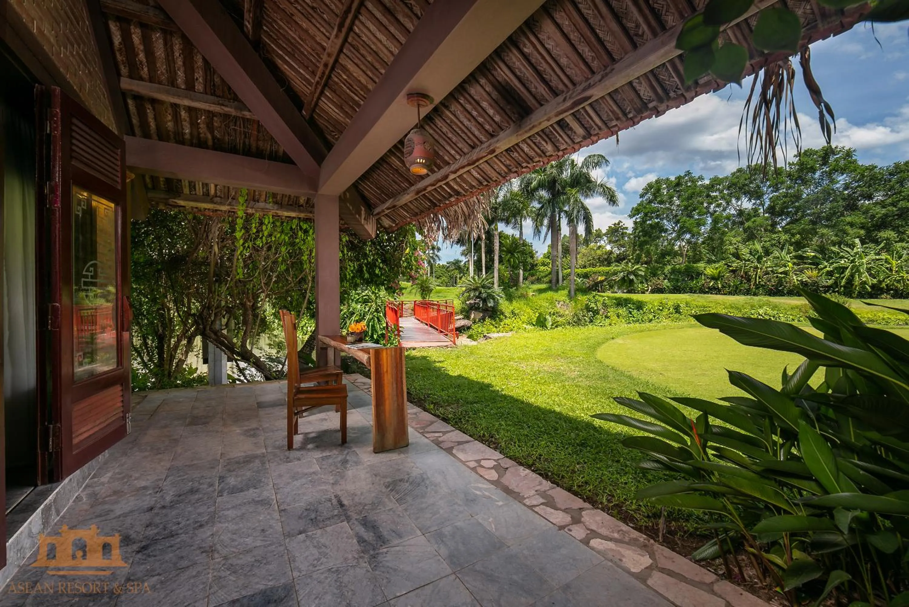Patio in Asean Resort - Shiki Onsen & Spa