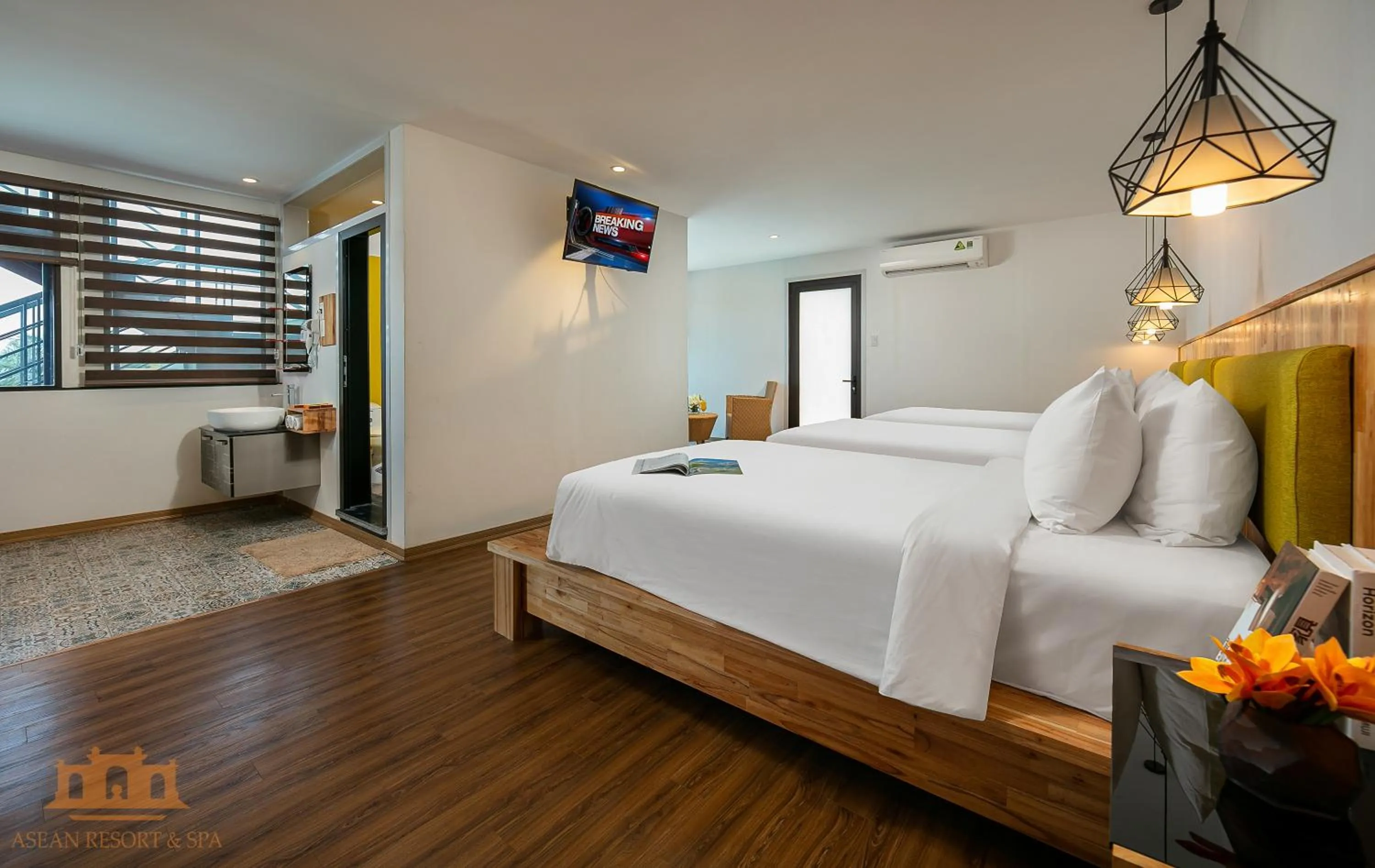 Bed in Asean Resort - Shiki Onsen & Spa