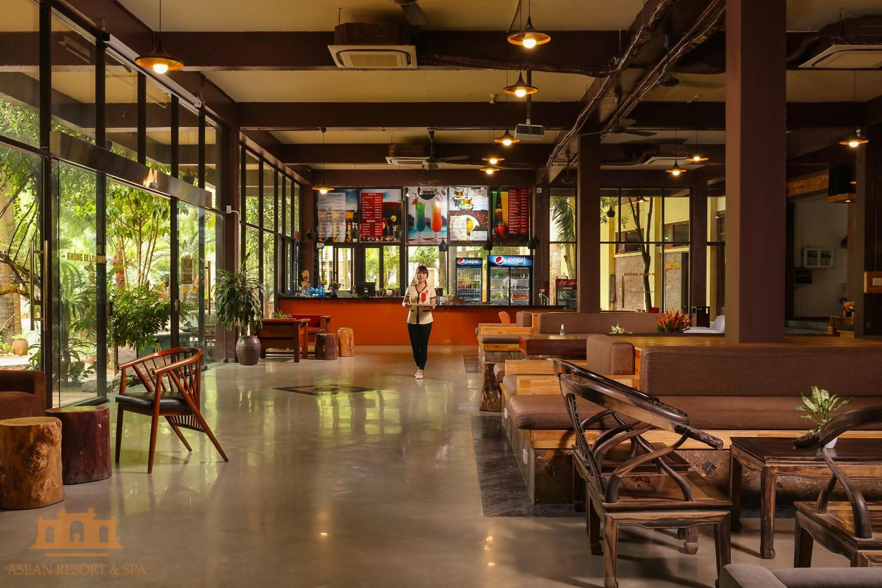 Communal lounge/ TV room in Asean Resort - Shiki Onsen & Spa