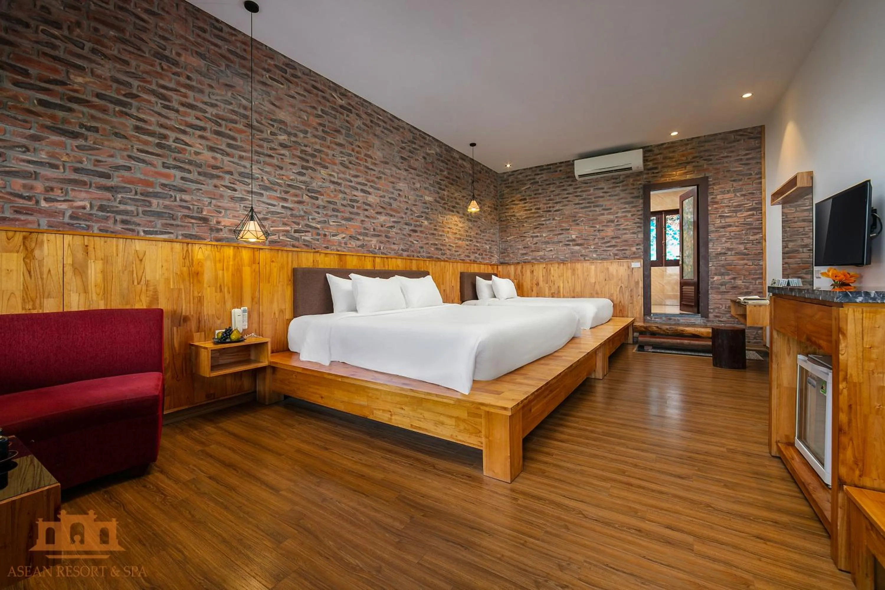 Bed in Asean Resort - Shiki Onsen & Spa