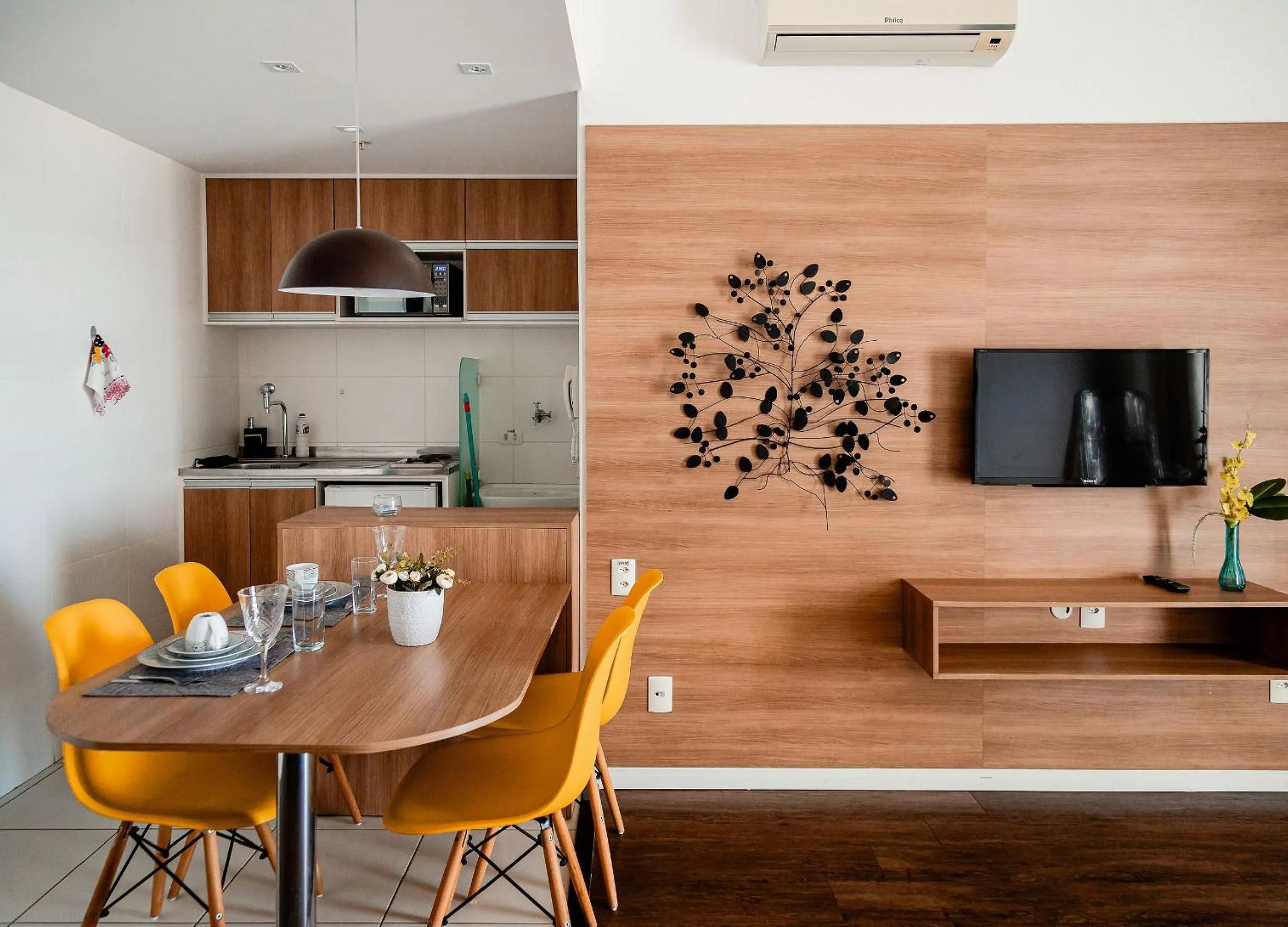 Living room in Mondial Apartments By BnbHost