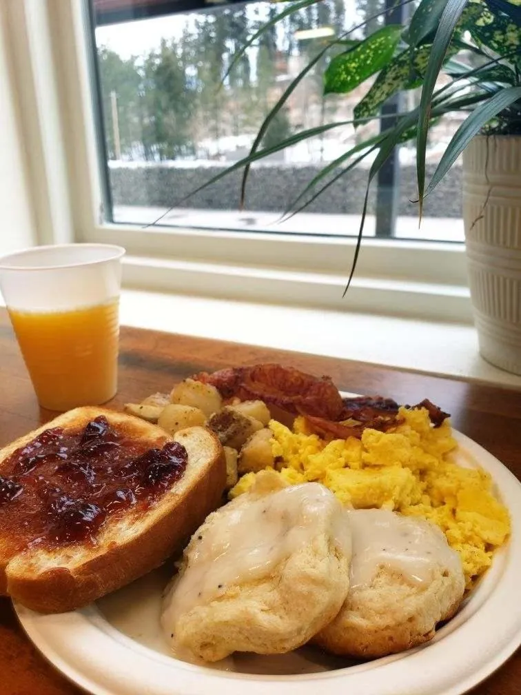 Breakfast in Grand Cloudcroft Hotel