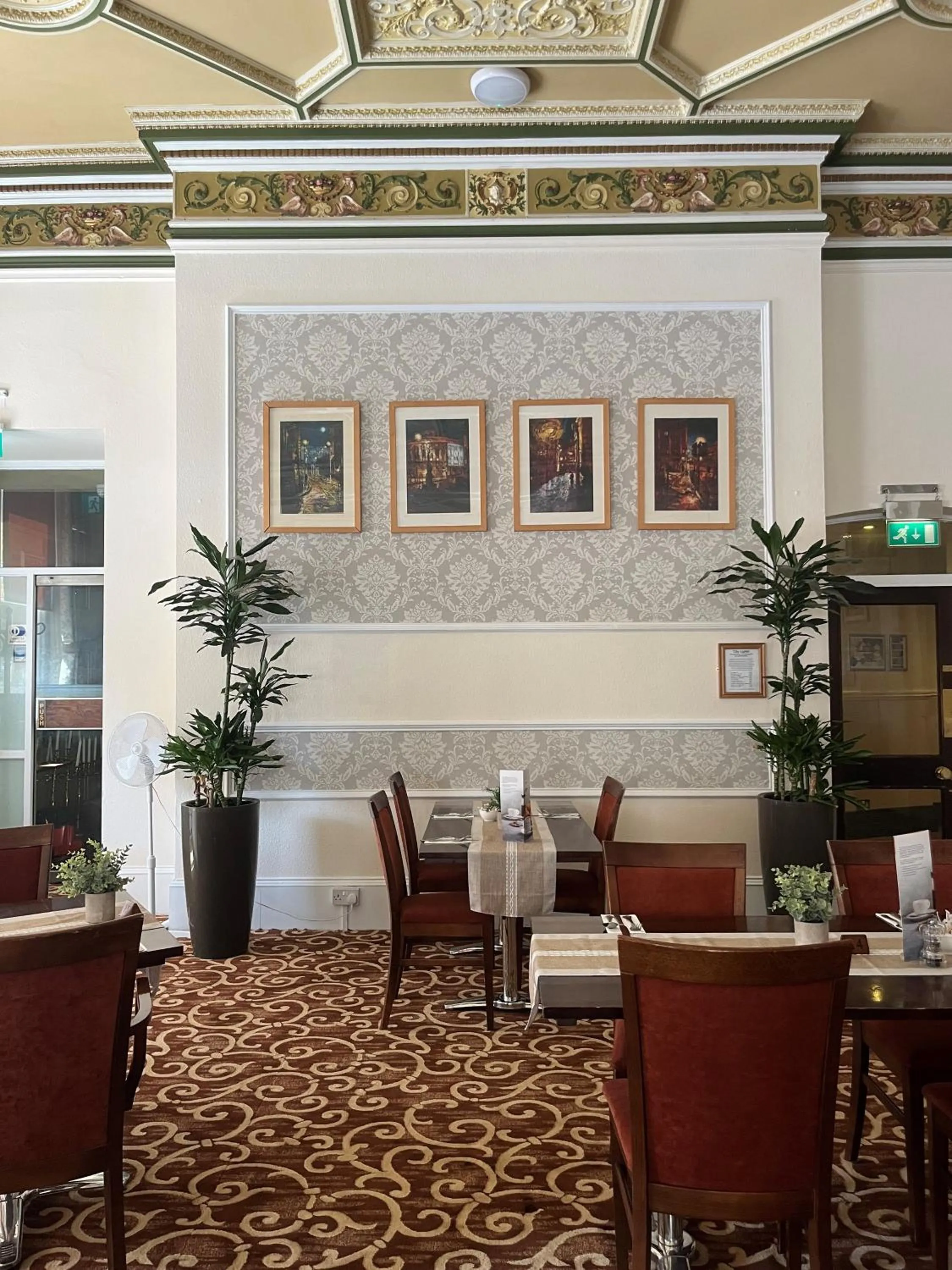 Restaurant/places to eat in The Midland Hotel