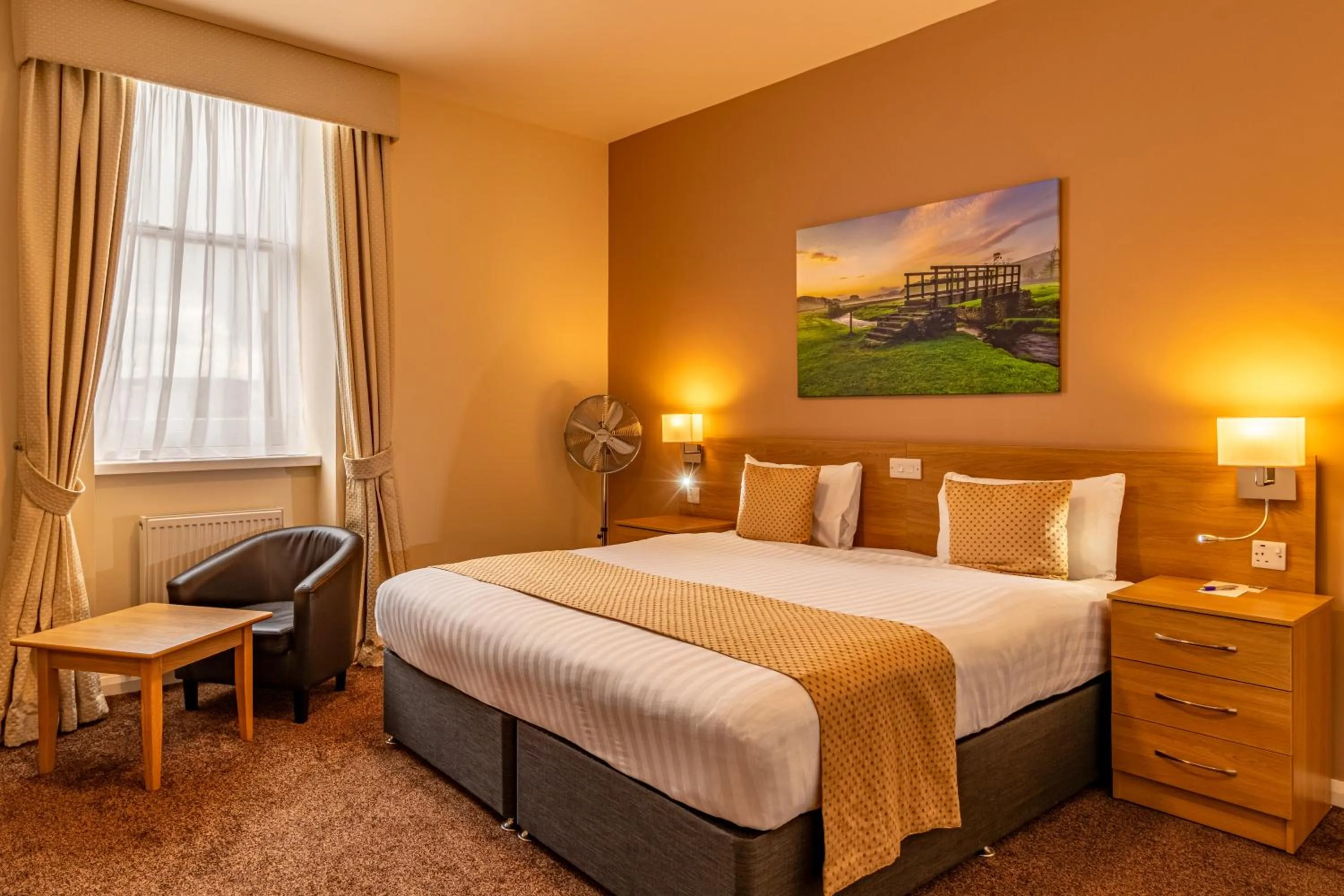 Bed in The Midland Hotel