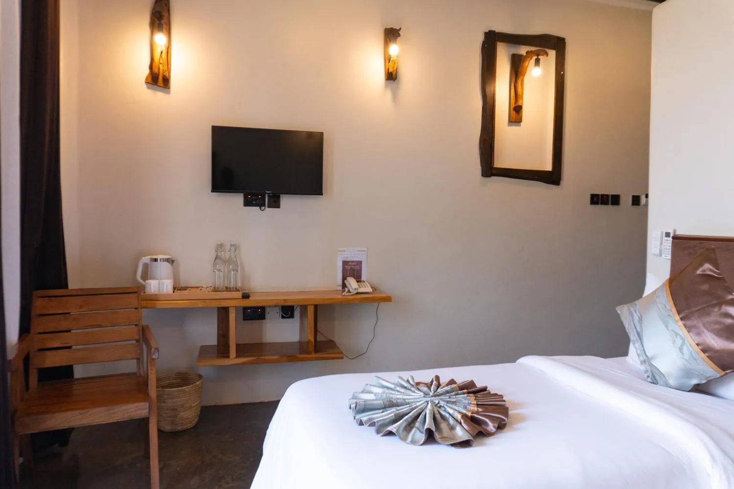 Bed in The Maridadi Hotel