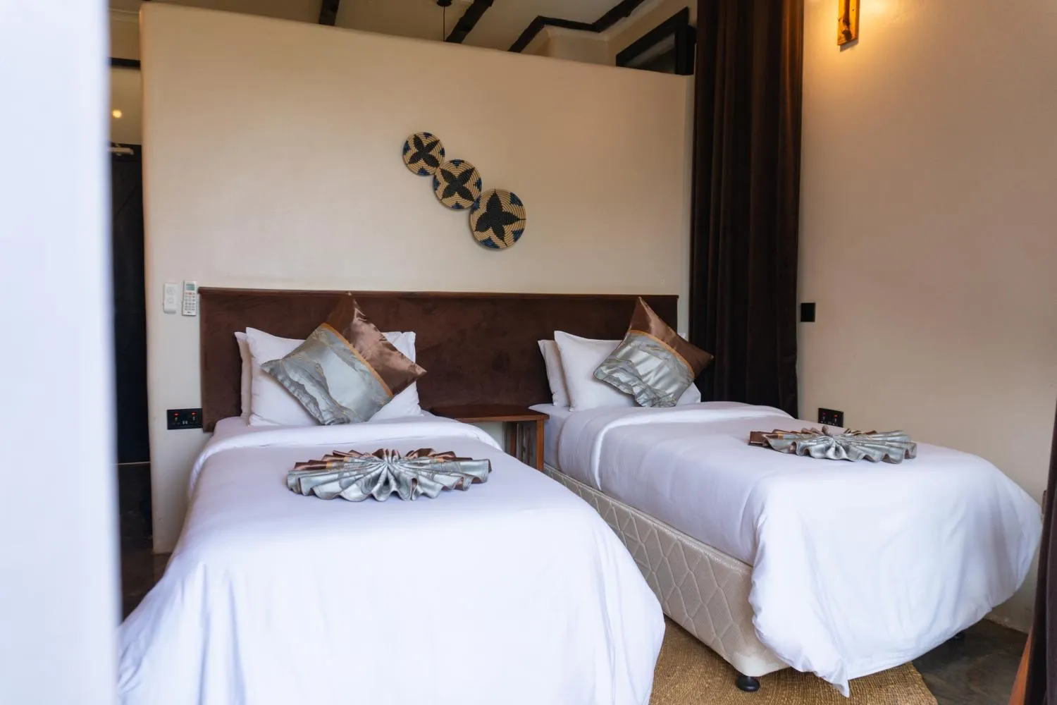 Bed in The Maridadi Hotel