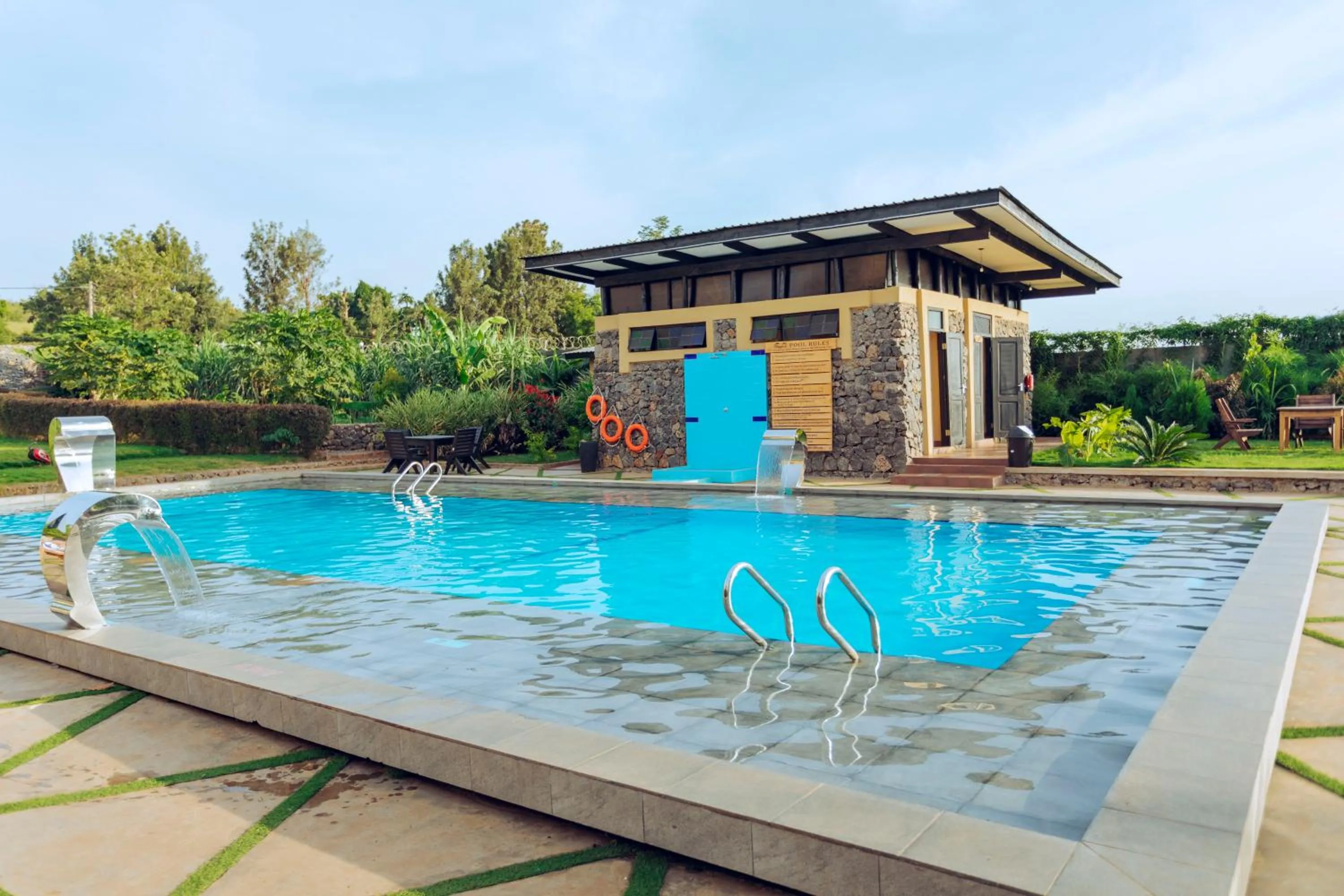 Pool view in The Maridadi Hotel