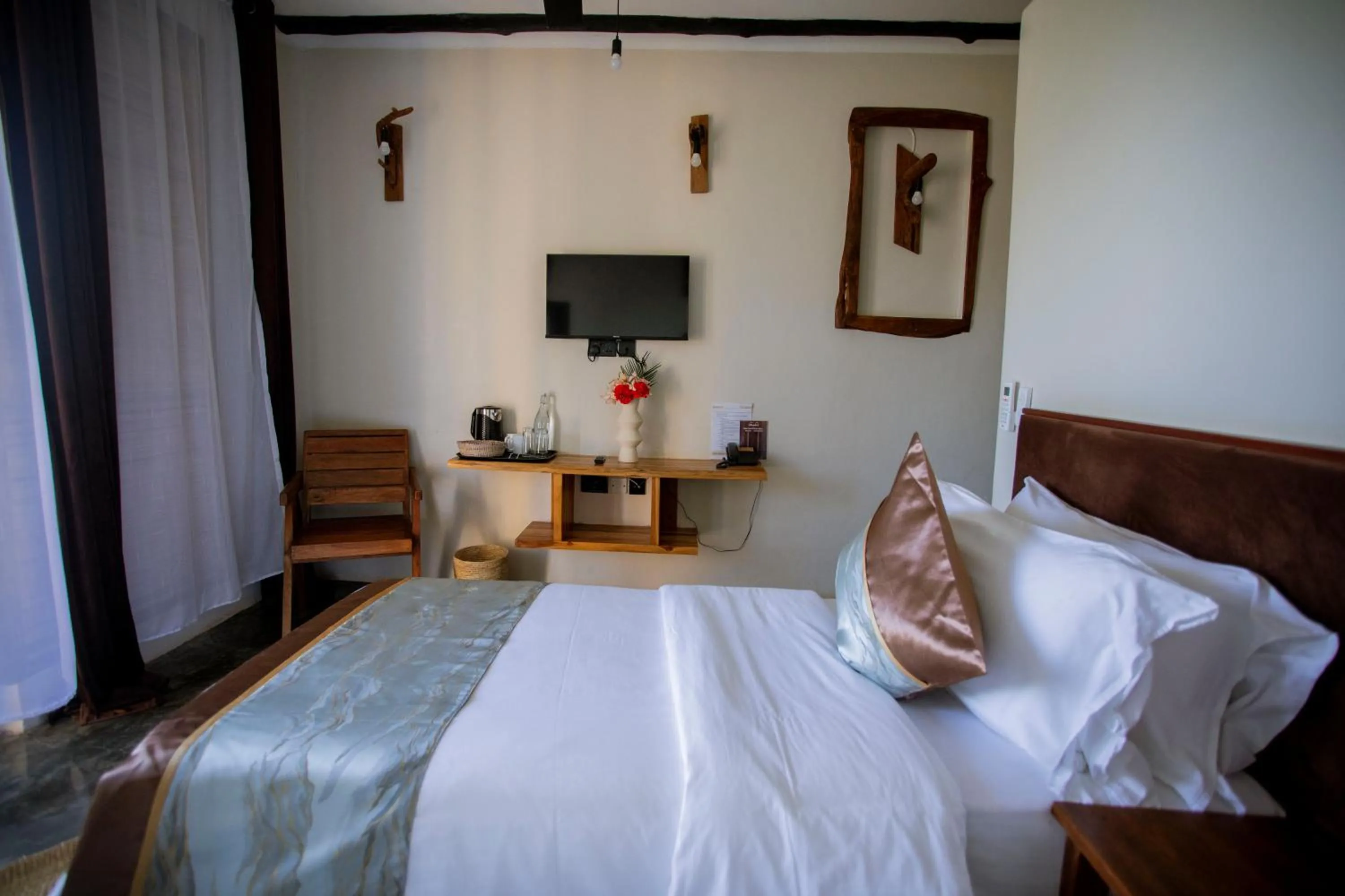 Bed in The Maridadi Hotel