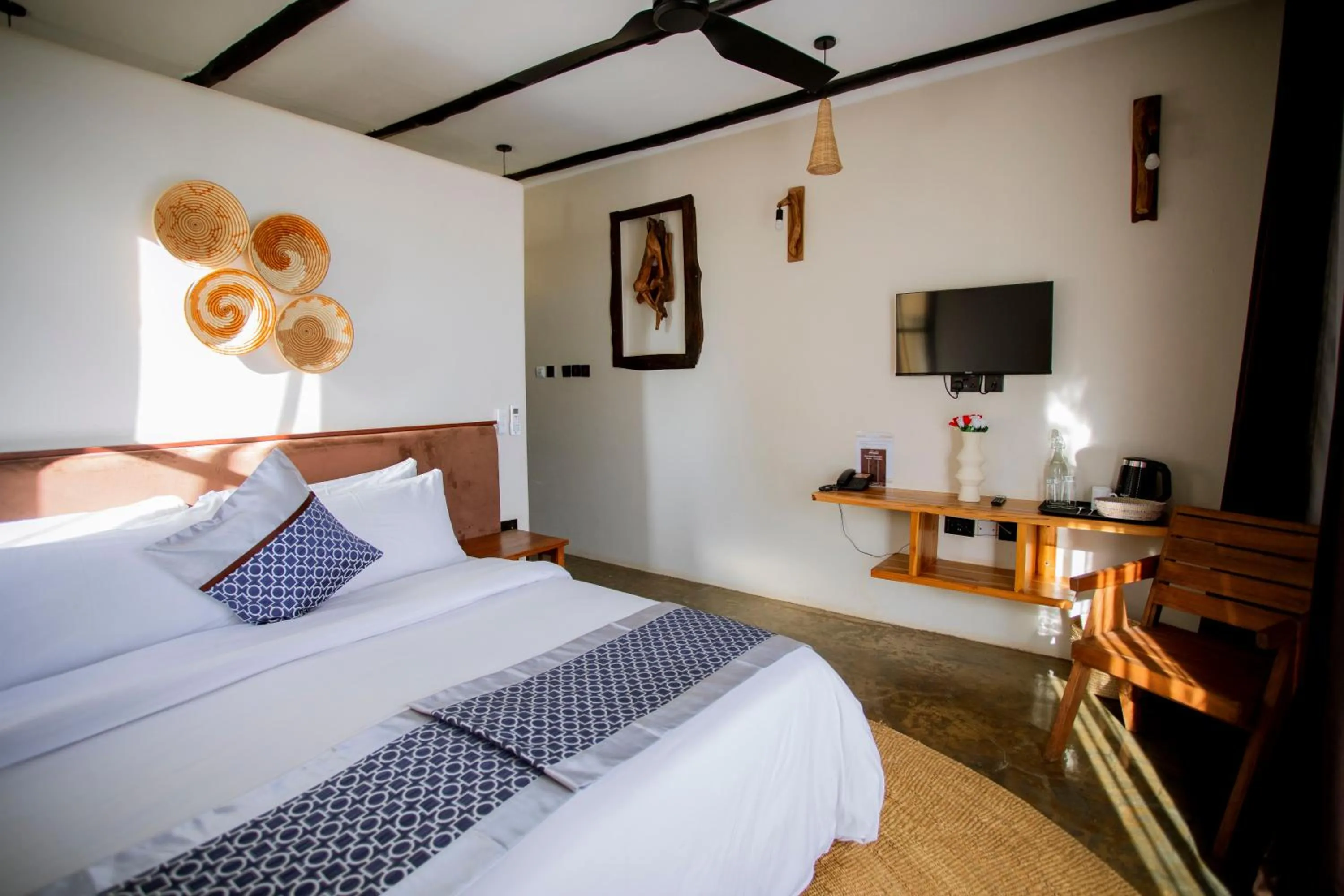 Bed in The Maridadi Hotel