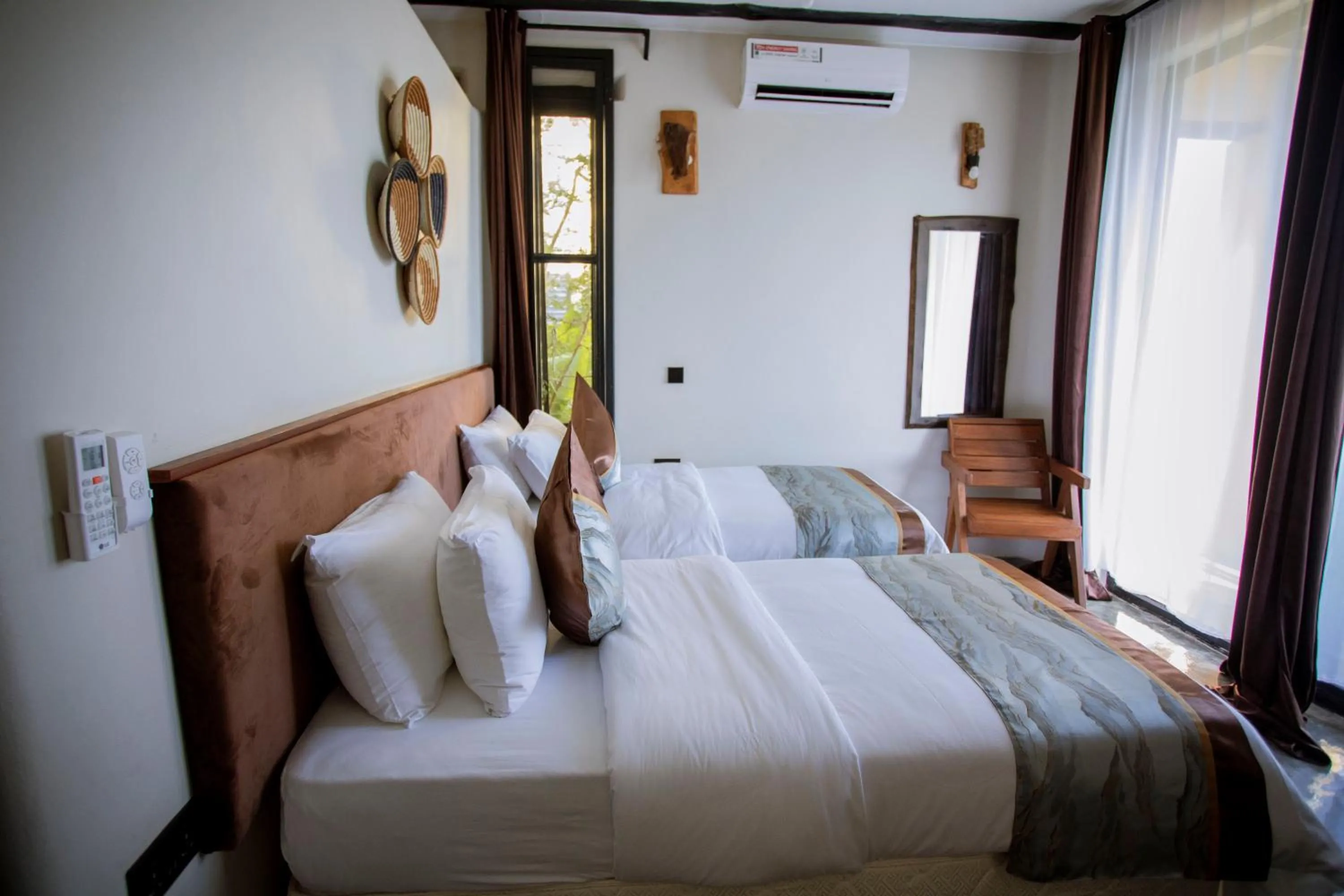 Bed in The Maridadi Hotel