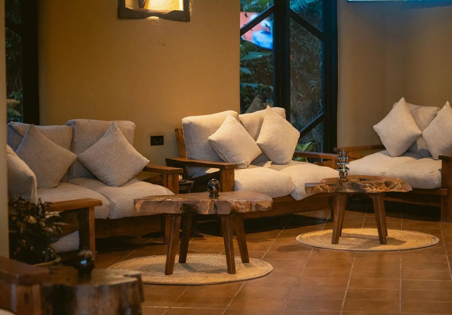 Seating area in The Maridadi Hotel