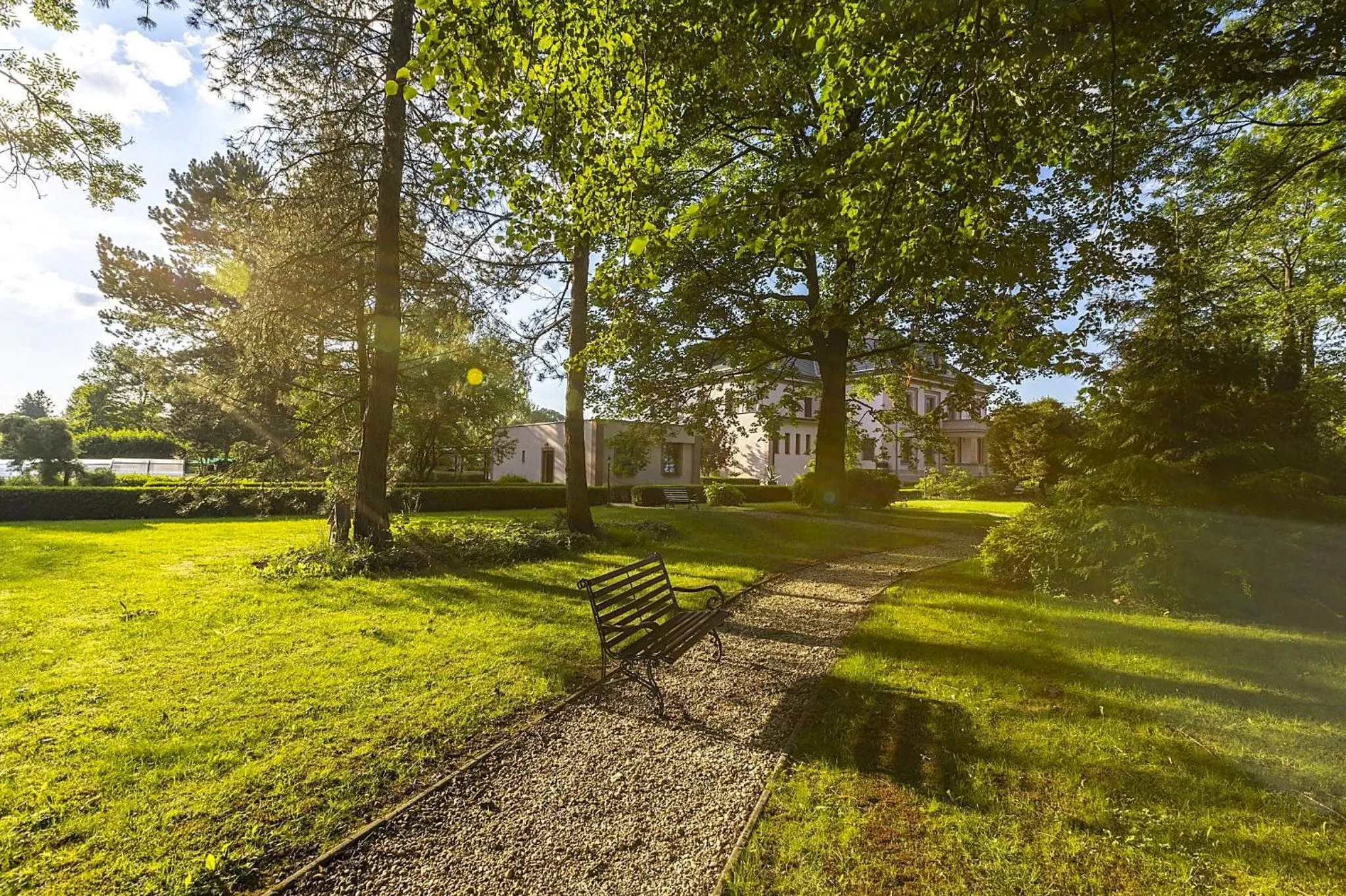 Garden in Hotel Zámeček Raspenava