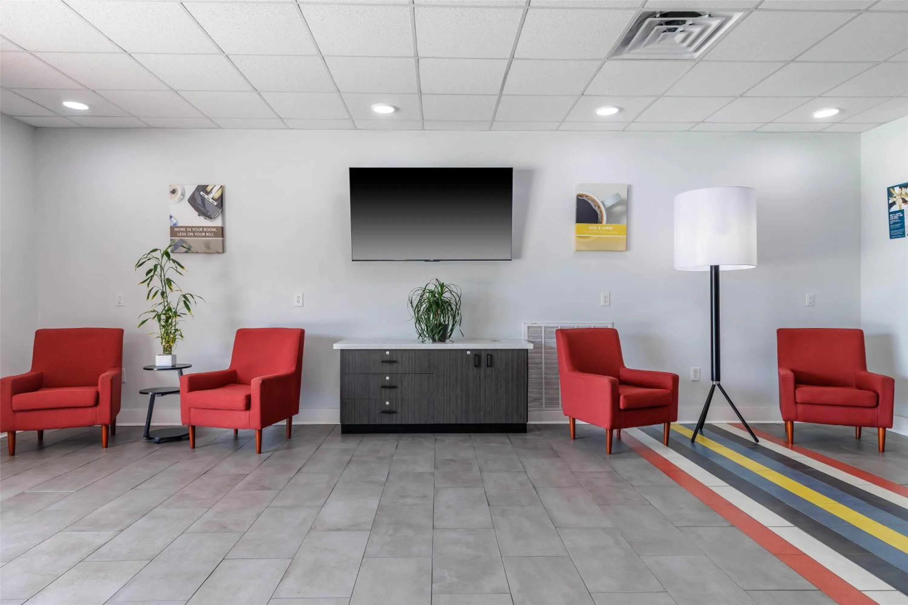 Lobby or reception in Studio 6 Gonzales, LA Baton Rouge Geismar Prairieville I 10