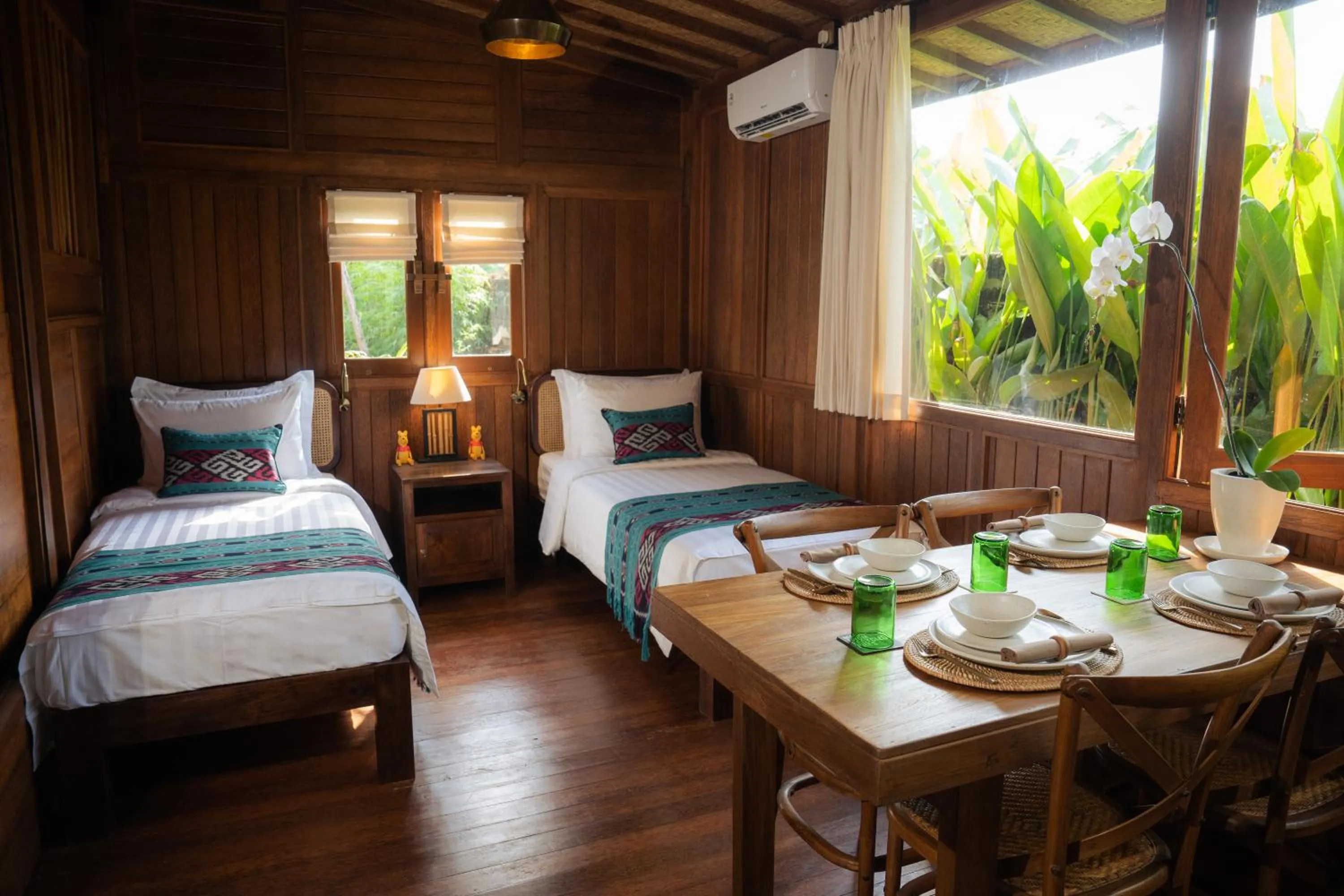 Bedroom, Bed in Kayu Village