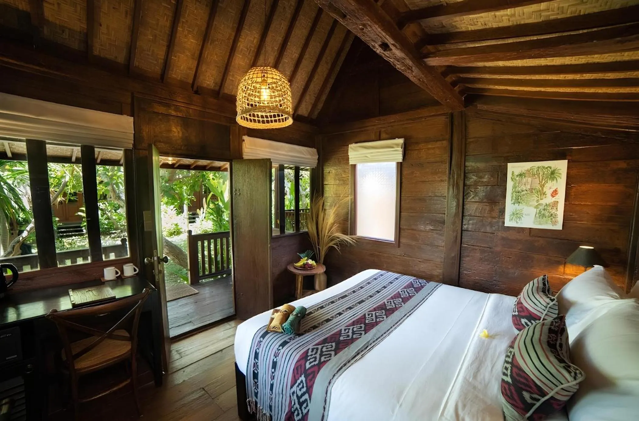 Property building, Bed in Kayu Village