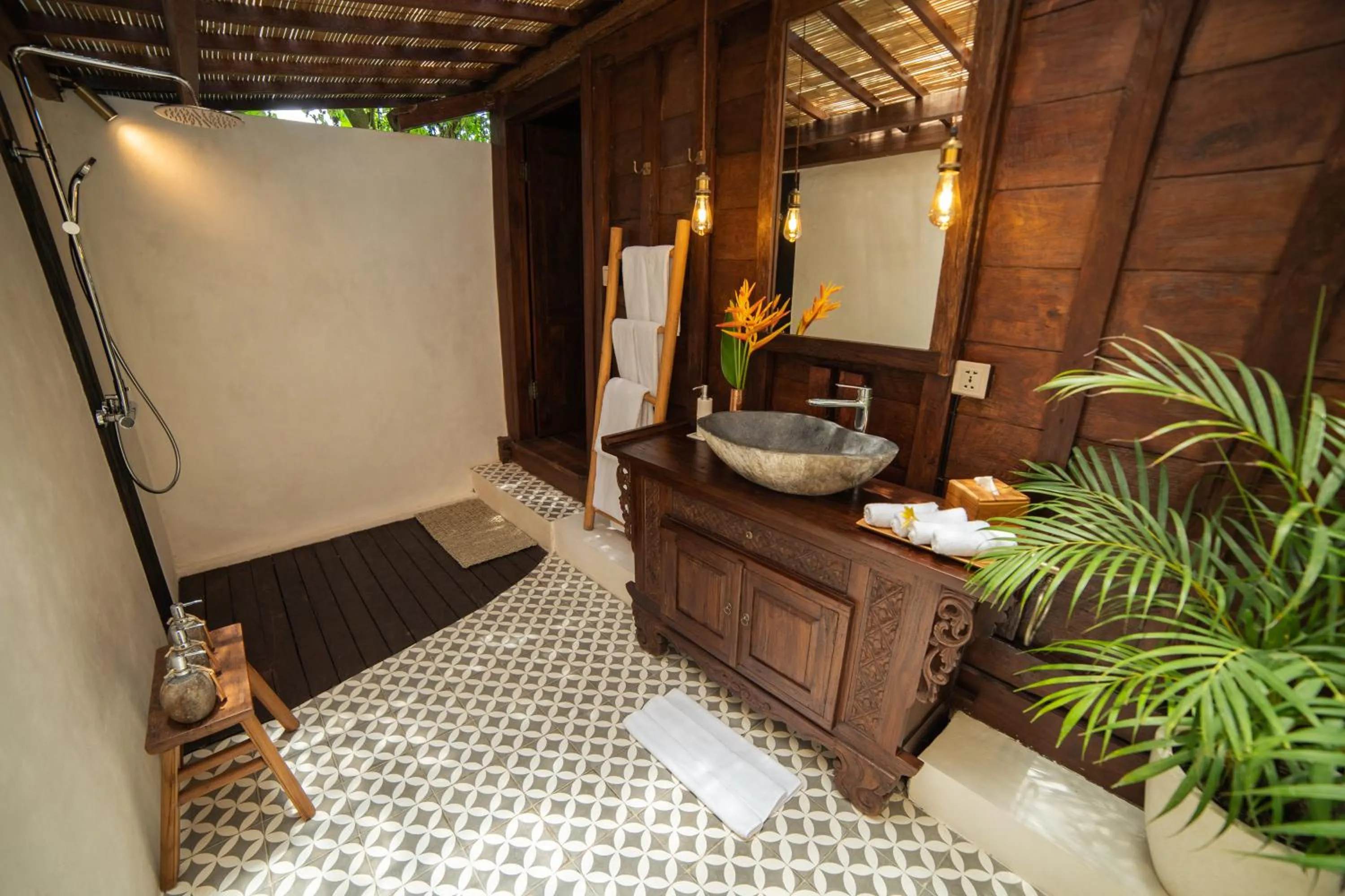 Bathroom in Kayu Village