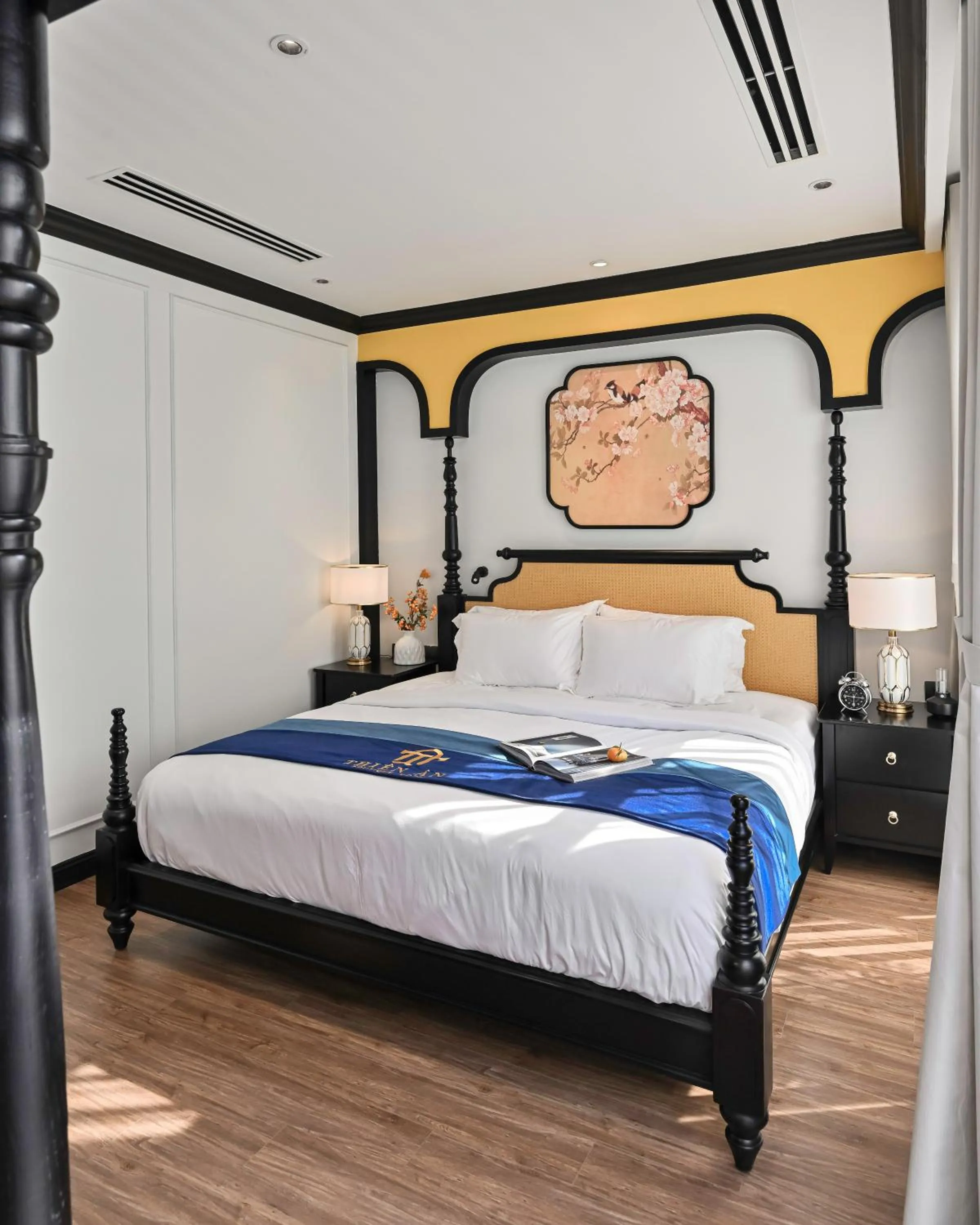 Bedroom, Bed in Thiên Ân Boutique Hotel