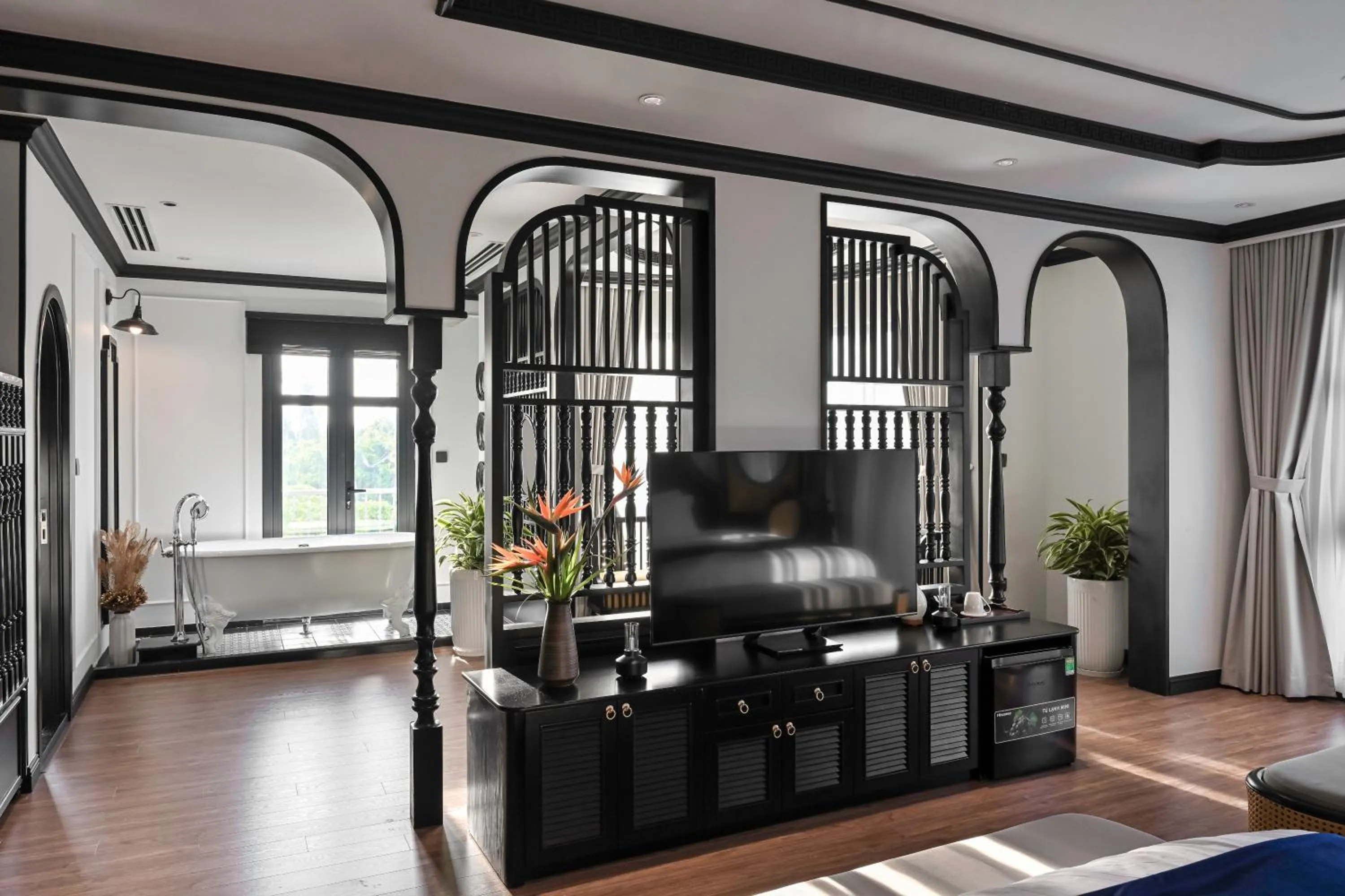 Shower in Thiên Ân Boutique Hotel