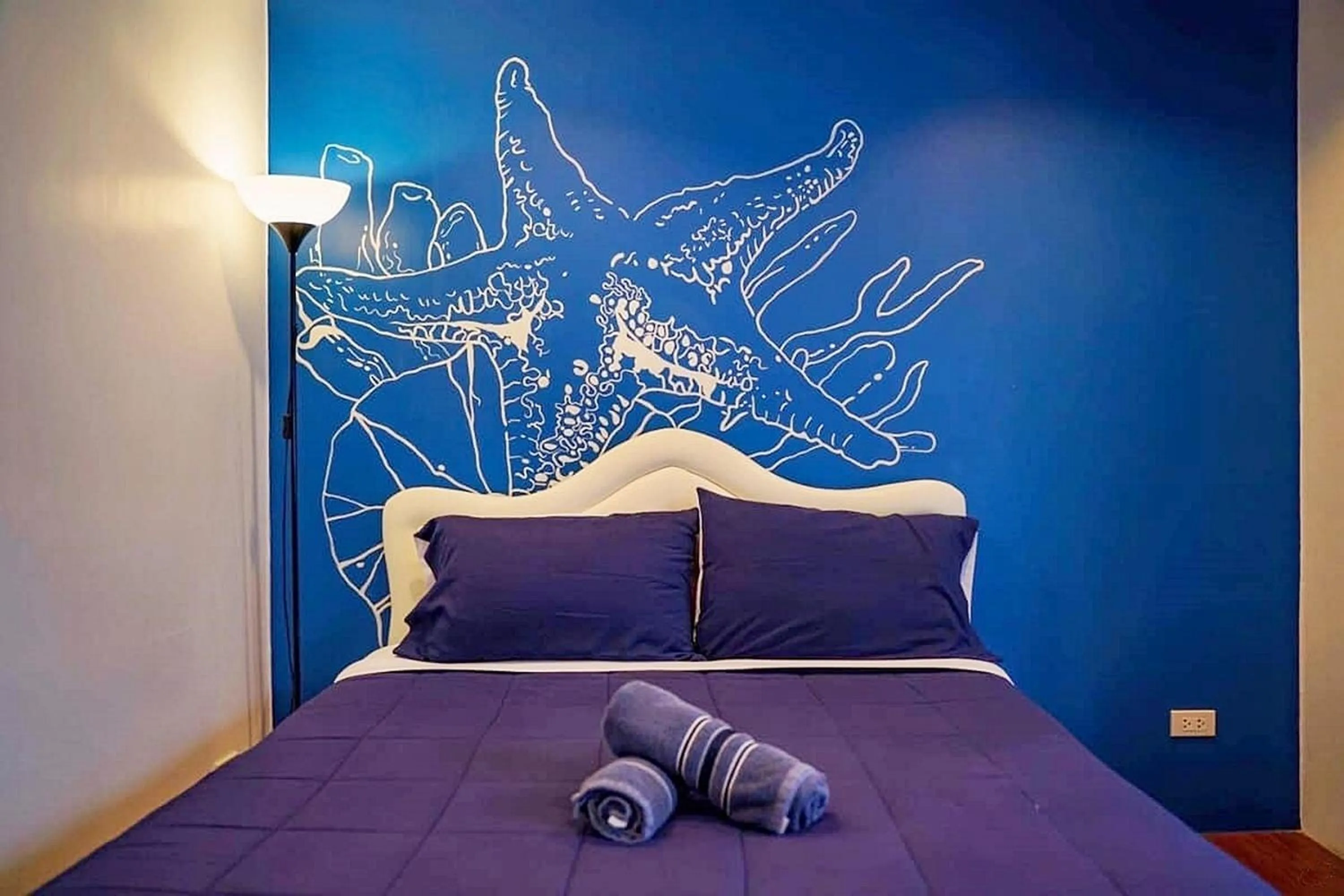 Bed in Bluvilla Sattahip