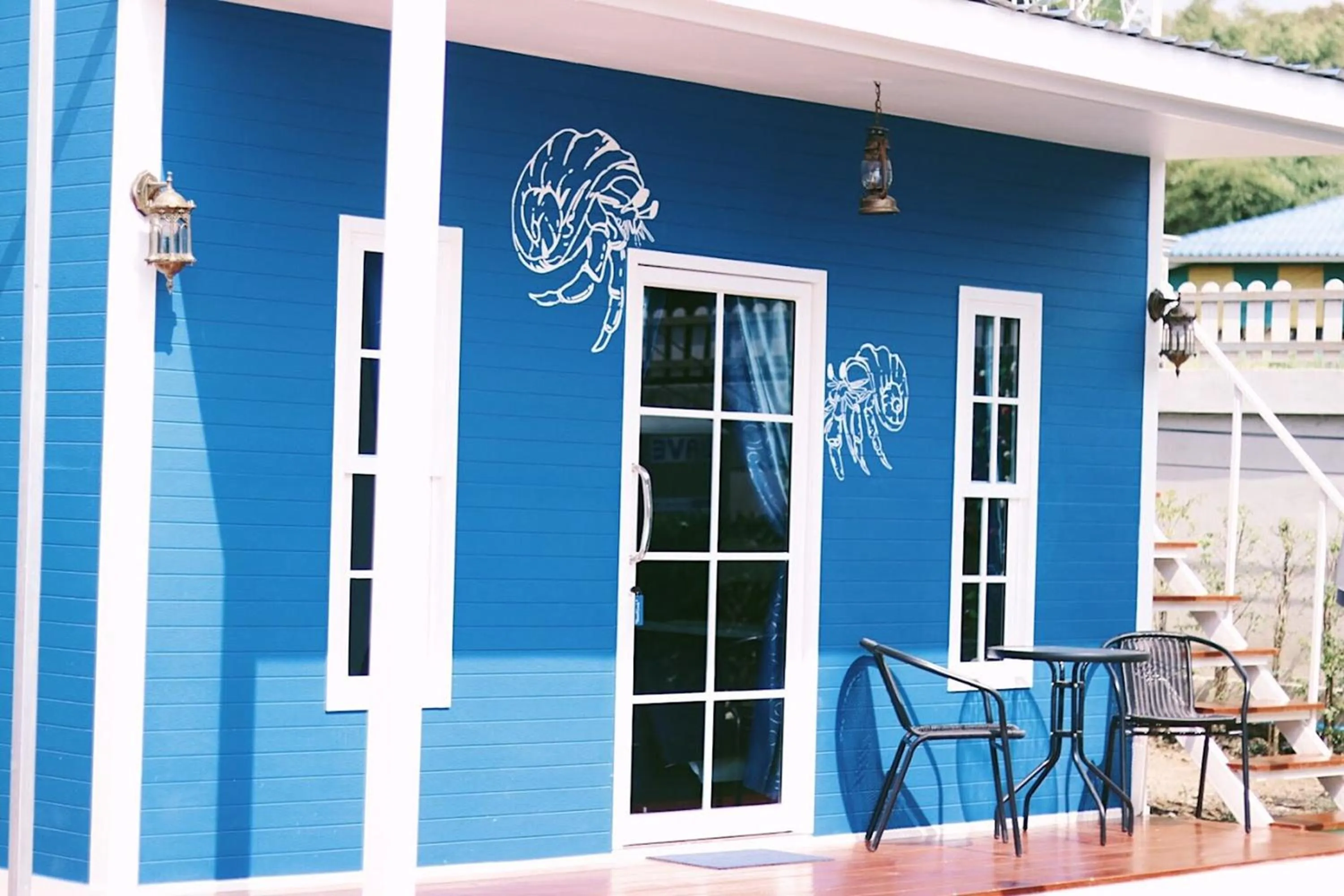 Balcony/Terrace in Bluvilla Sattahip