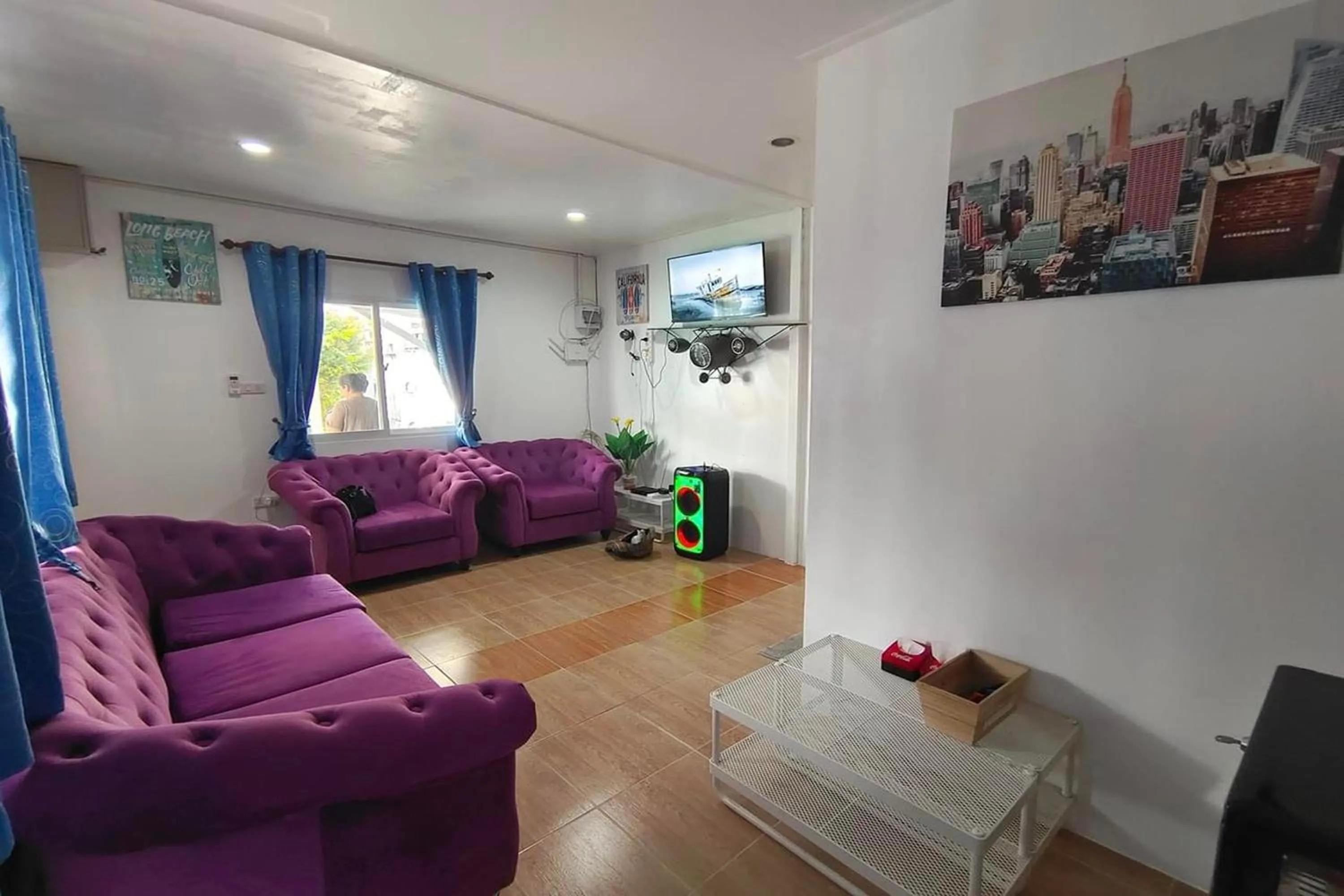 Living room in Bluvilla Sattahip