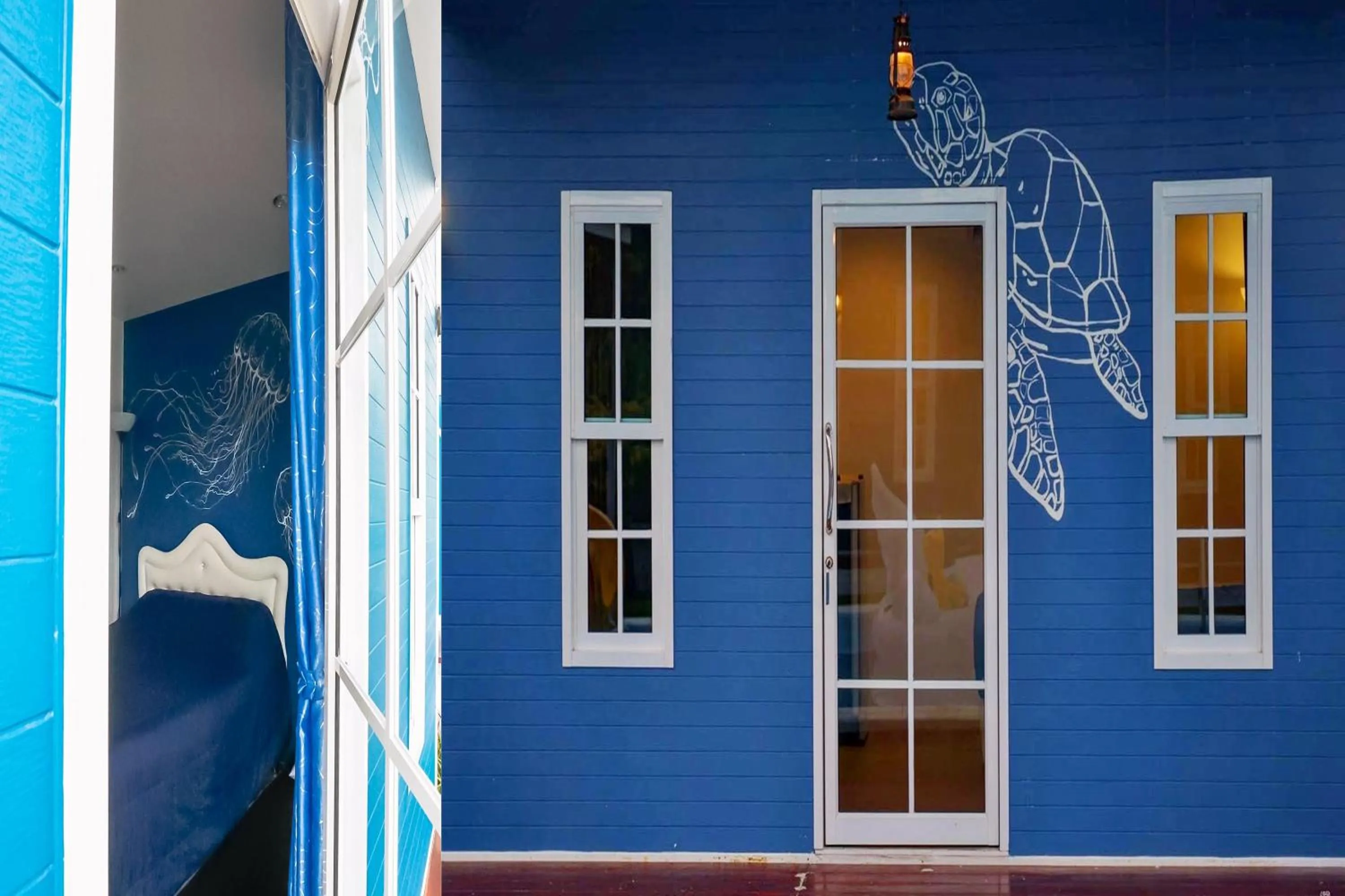 Decorative detail in Bluvilla Sattahip